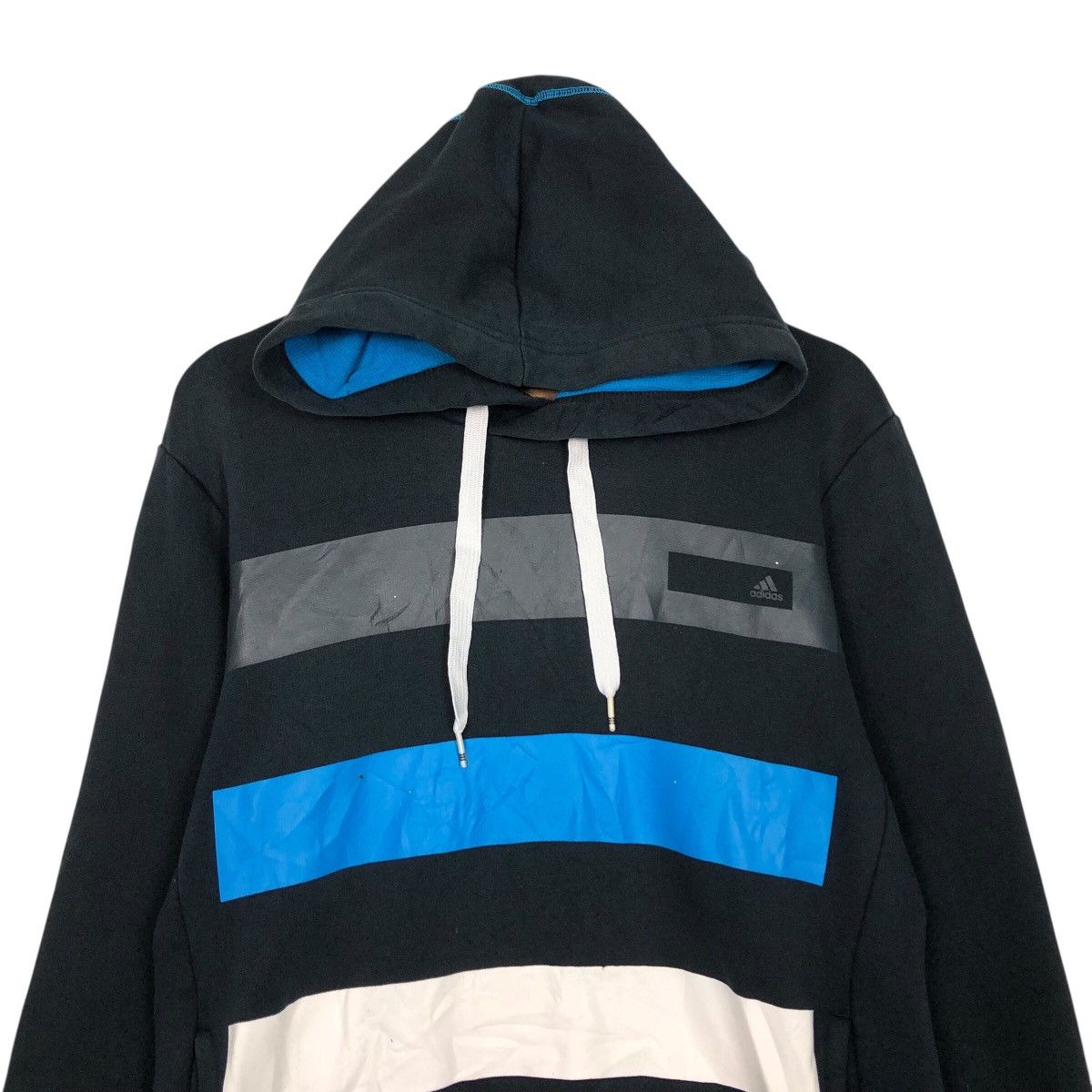 Japanese Brand 📌Vintage Sweater Zipper Jacket Adidas Striped Design Size US M / EU 48-50 / 2 - 4 Thumbnail
