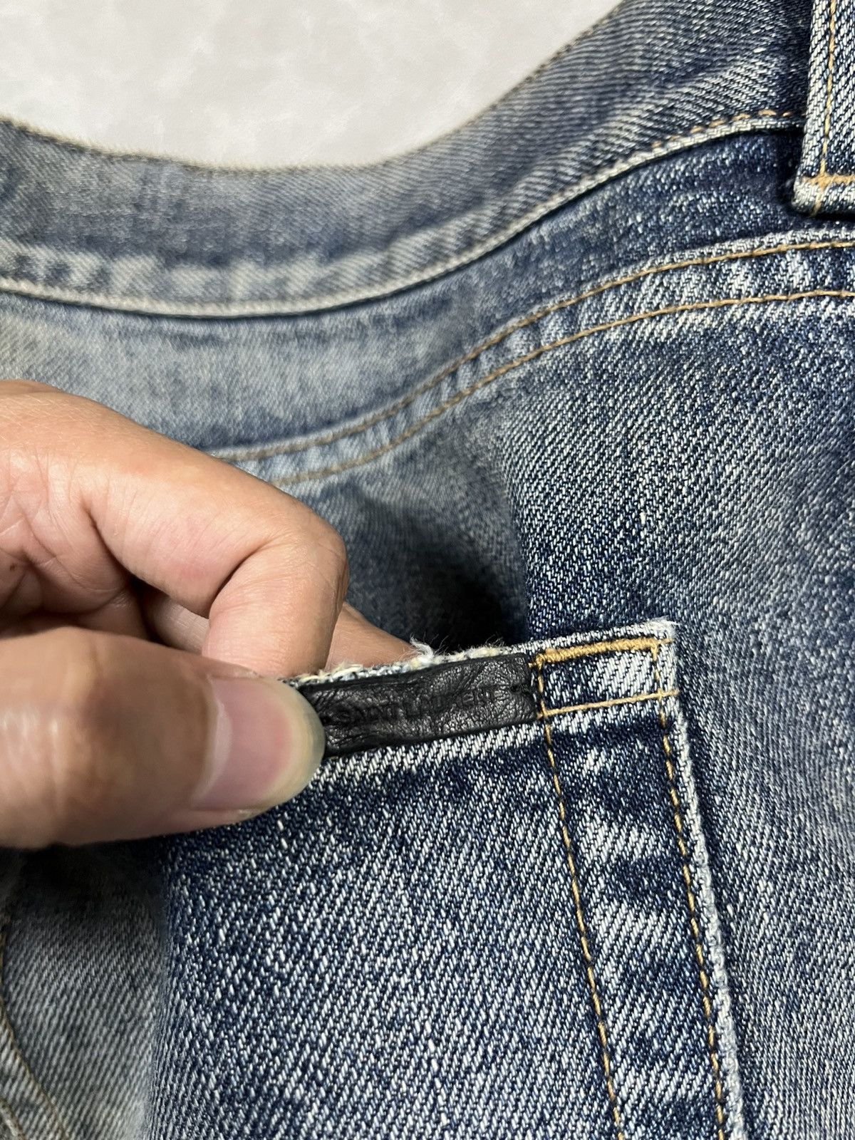 Saint Laurent Paris Saint Laurent denim pants Size US 31 - 7 Thumbnail