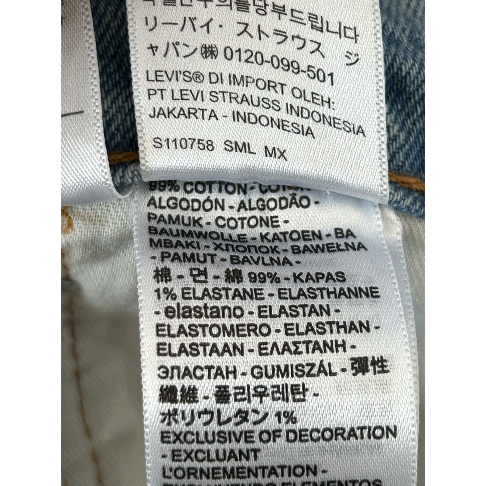 Levi's Levi's 505 Regular Fit Jeans Men Blue 38x29 Denim Cotton Zip 5-Pocket Straight Mid Rise Vintage? No Size US 38 / EU 54 - 3 Thumbnail