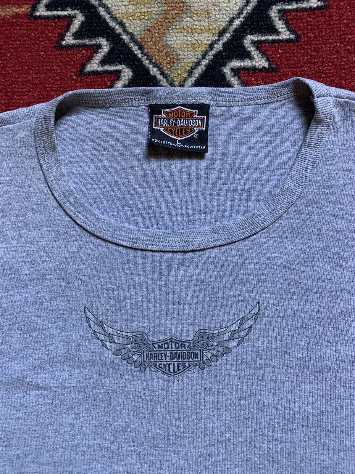Harley Davidson Harley Davidson Y2K CropTops Size L / US 10 / IT 46 - 4 Thumbnail