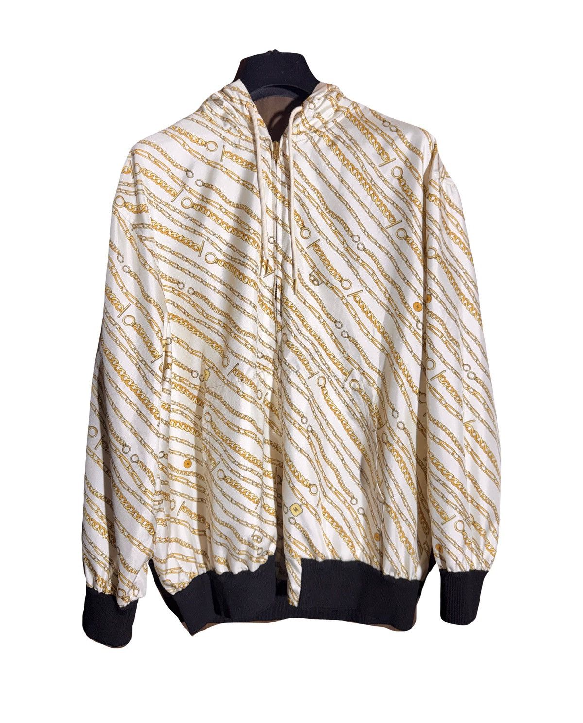 Celine celine hedi slimane runway ss21 silk bomber jacket 38 Size S / US 4 / IT 40 - 7 Thumbnail