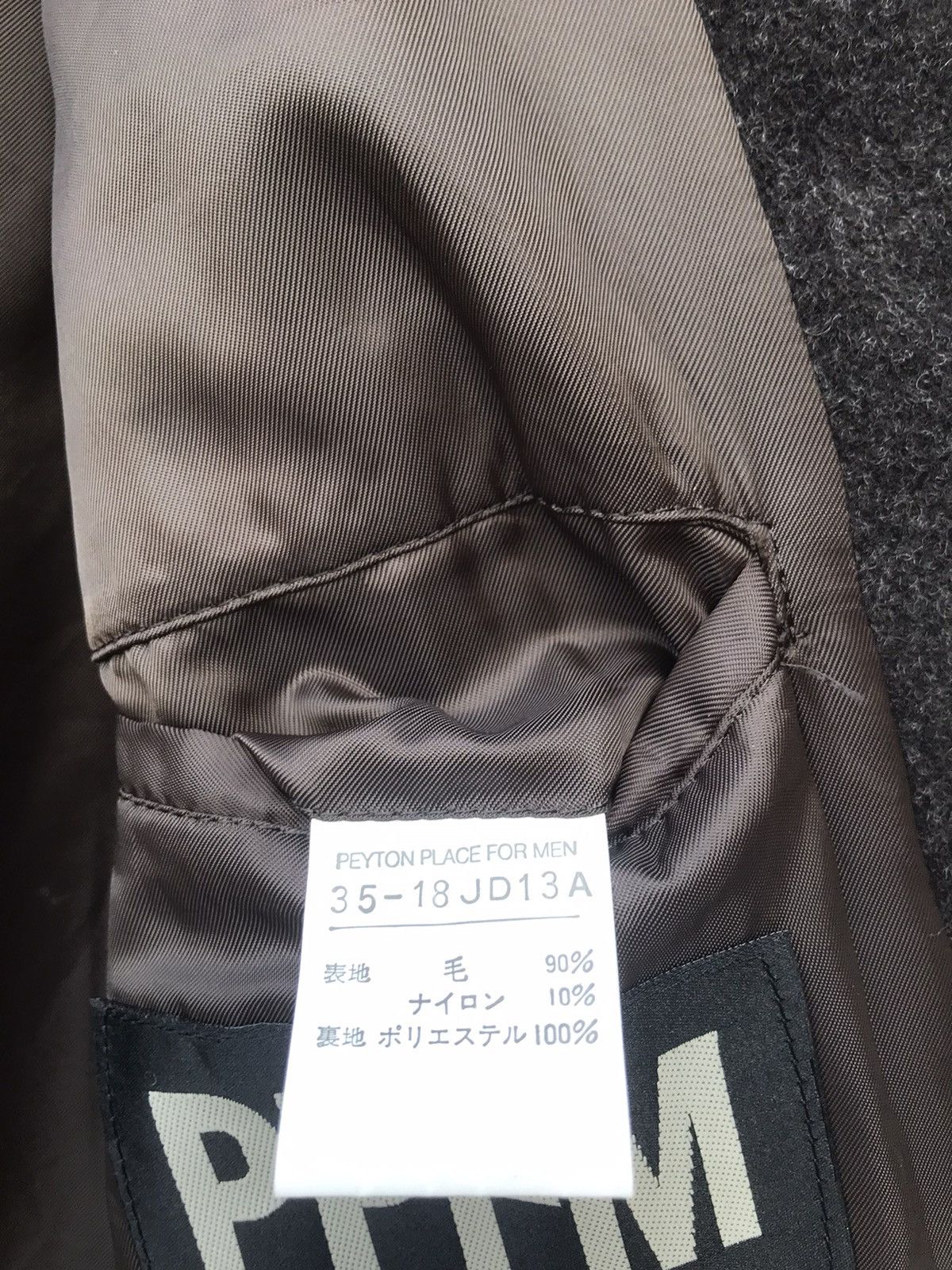 If Six Was Nine × Le Grande Bleu (L.G.B.) × PPFM PPFM Wool Blend Jacket Size US M / EU 48-50 / 2 - 6 Thumbnail