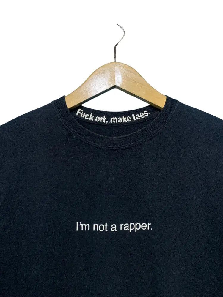 Fuck Art, Make Tees 1990s i' m not rapper distressed longslee tee Size US S / EU 44-46 / 1 - 2 Thumbnail