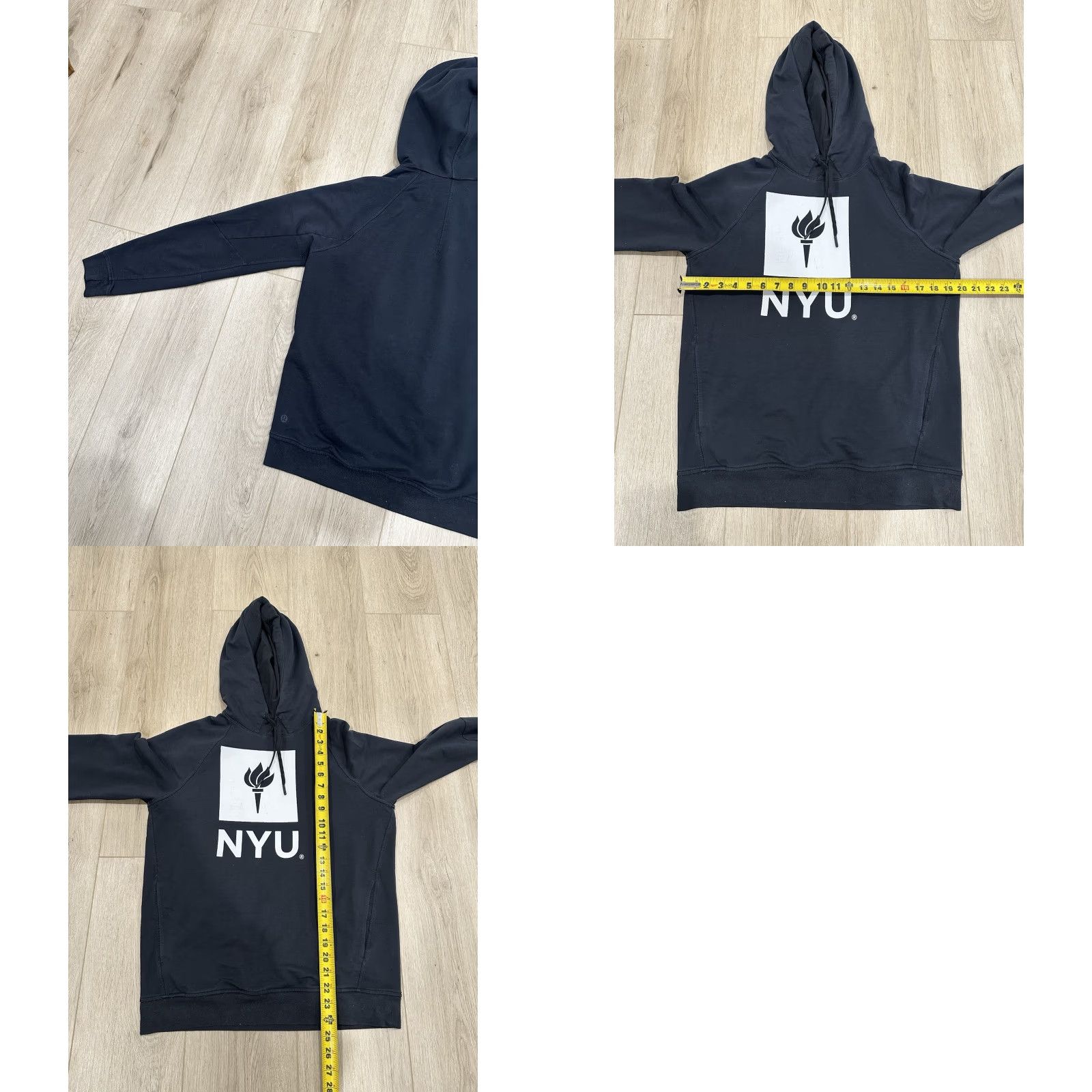 Lululemon Lululemon Hoodie NYU Black S Small Unisex Adults Pullover Logo Crooked Size US S / EU 44-46 / 1 - 8 Thumbnail