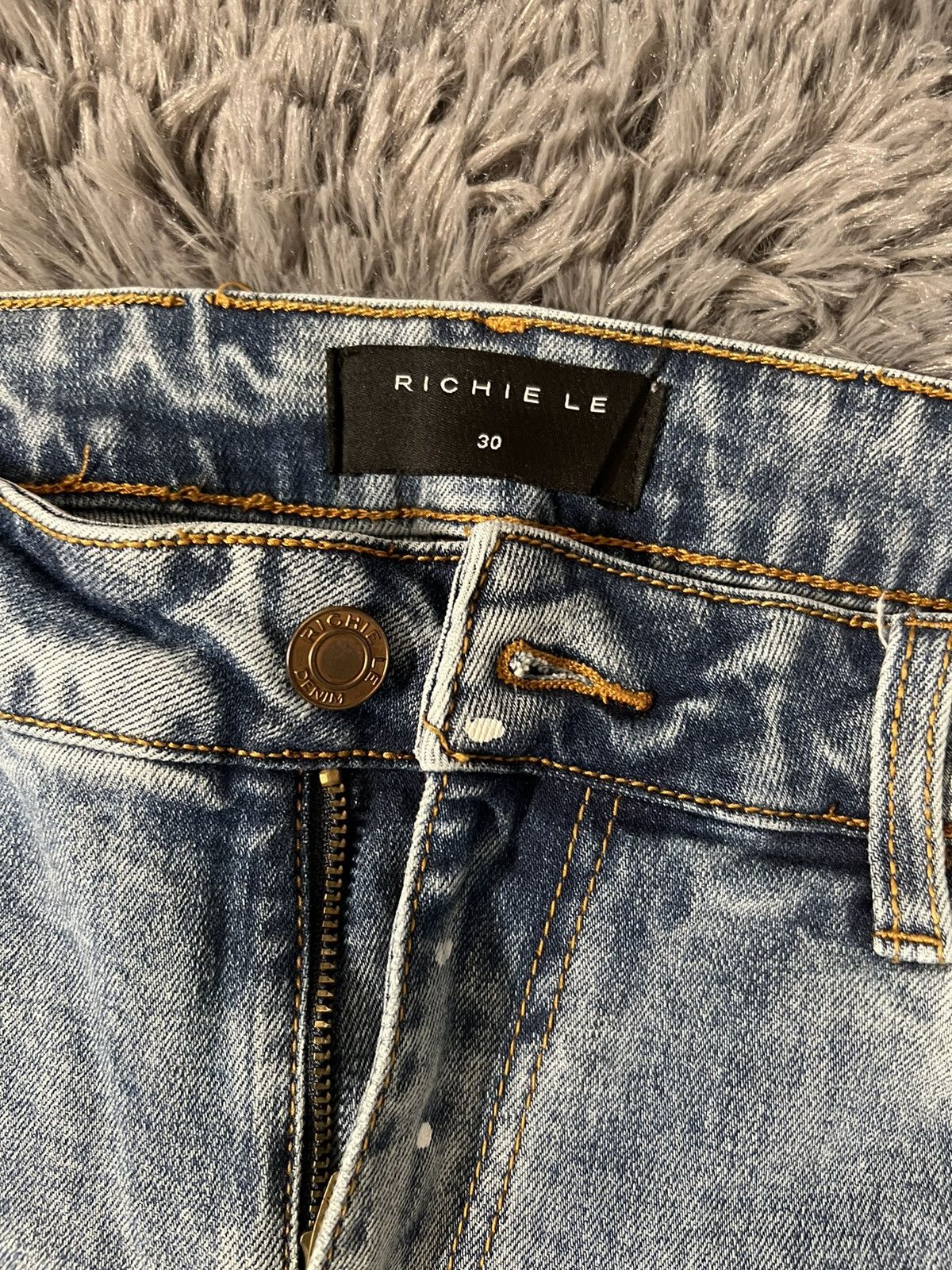 Richie Le Collection RLC Denim Jeans Size US 30 / EU 46 - 3 Thumbnail