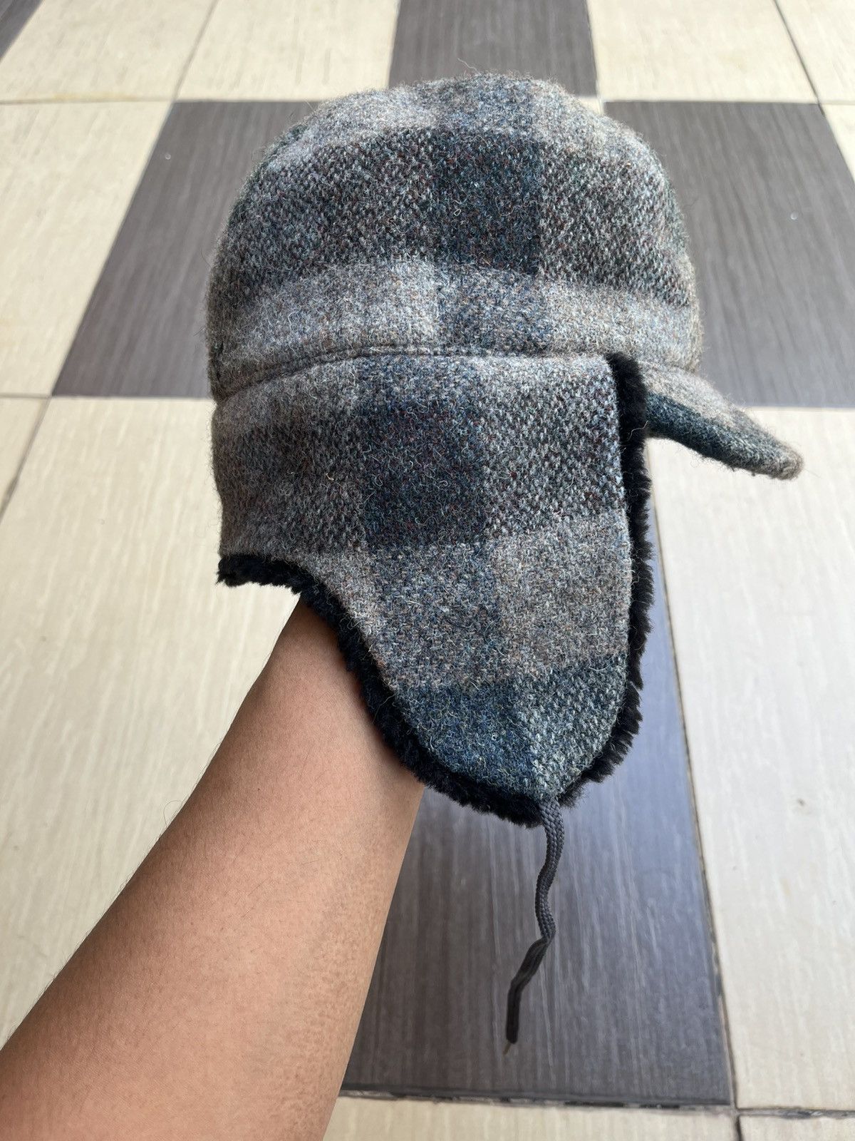 Harris Tweed Mistral x harris tweed wool hat Size ONE SIZE - 7 Thumbnail