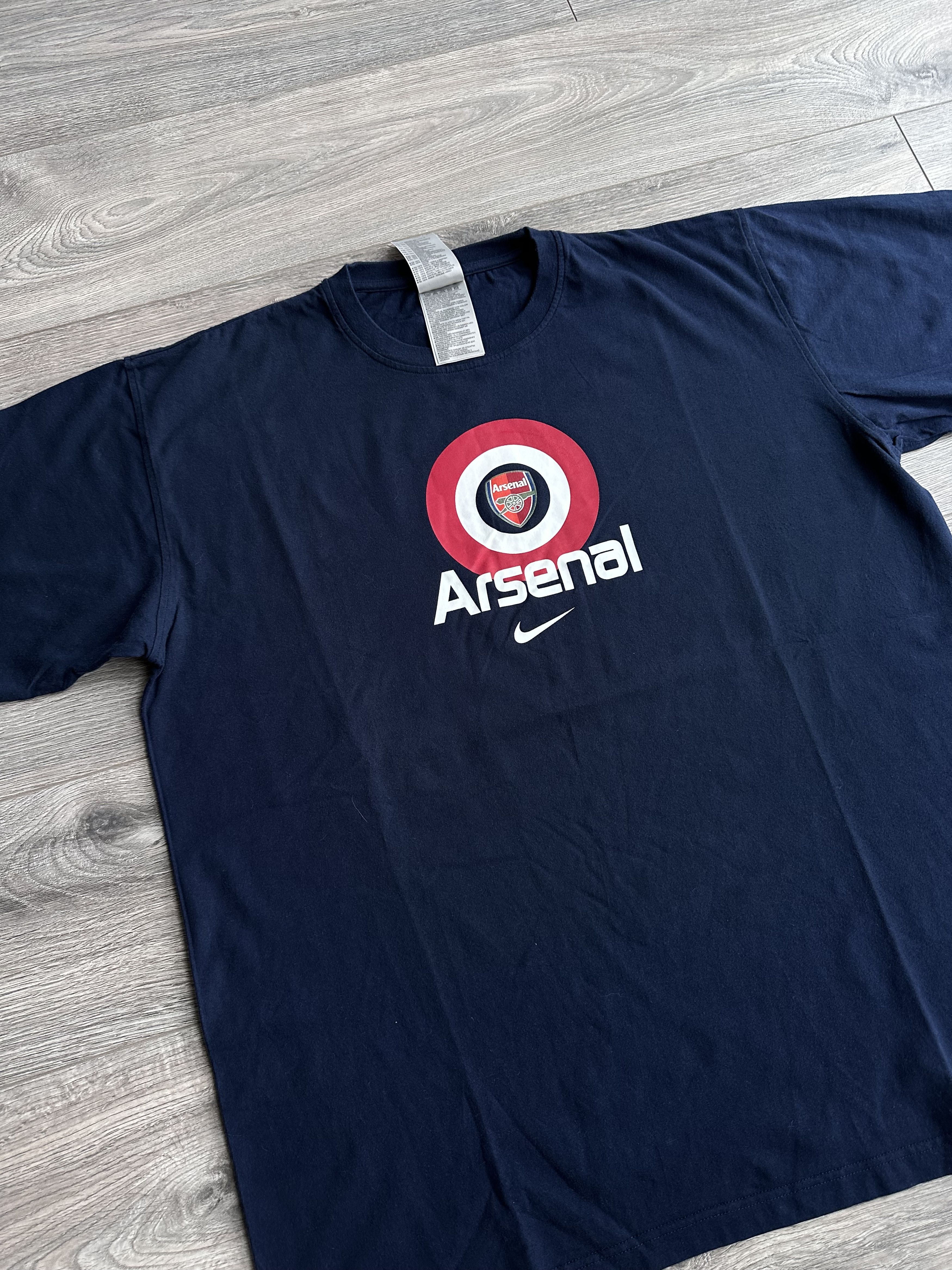 Nike × Vintage Nike vintage arsenal t shirt Size US XXL / EU 58 / 5 - 2 Thumbnail