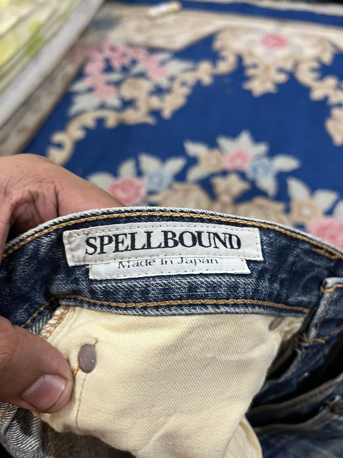 Japanese Brand × Spellbound × Vintage Vintage SpellBound Punk Curvy Leg Denim Size US 30 / EU 46 - 11 Thumbnail
