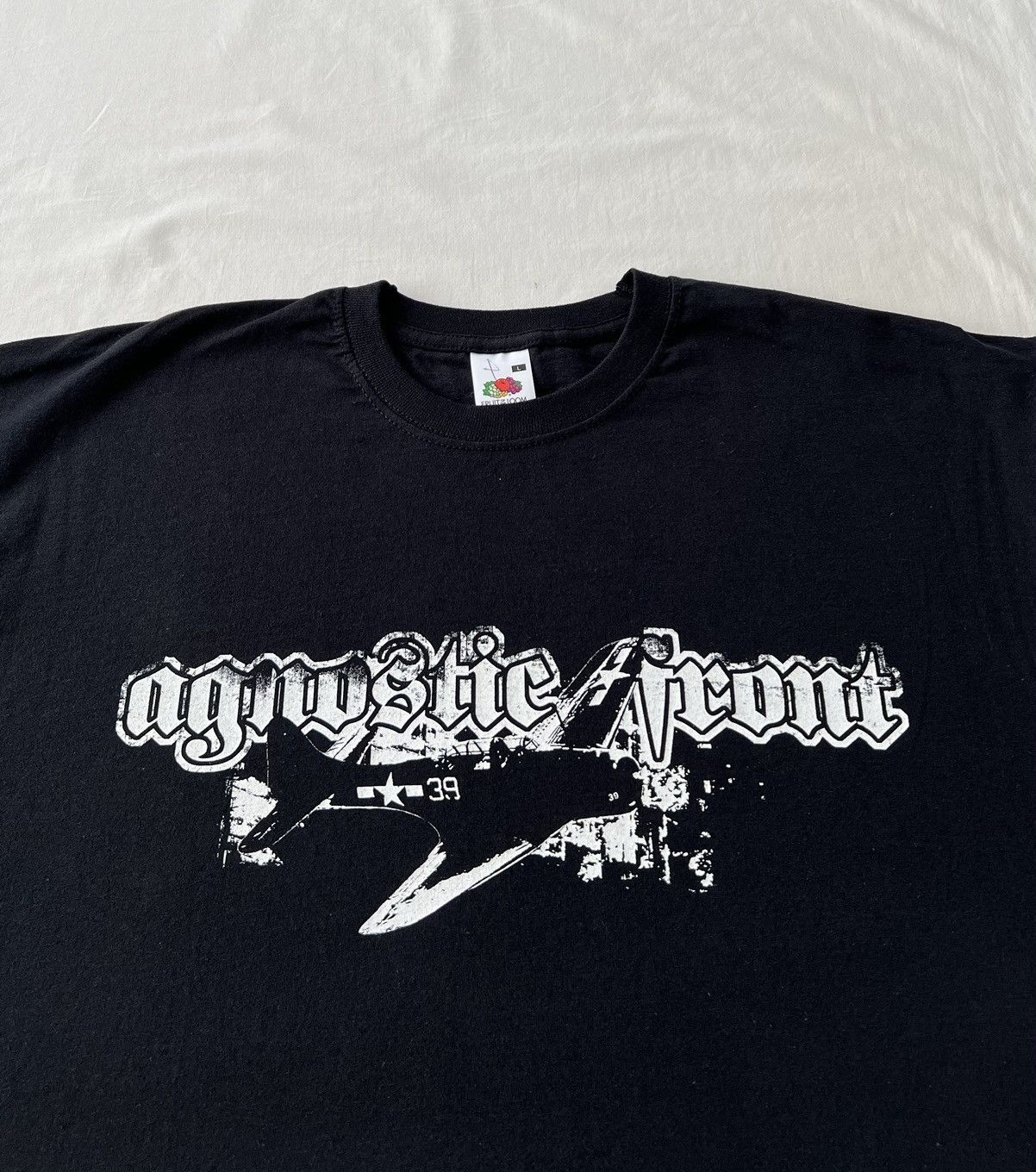 Band Tees Vintage 2000s Agnostic Front Hardcore Punk Band T-shirt Size US L / EU 52-54 / 3 - 3 Thumbnail