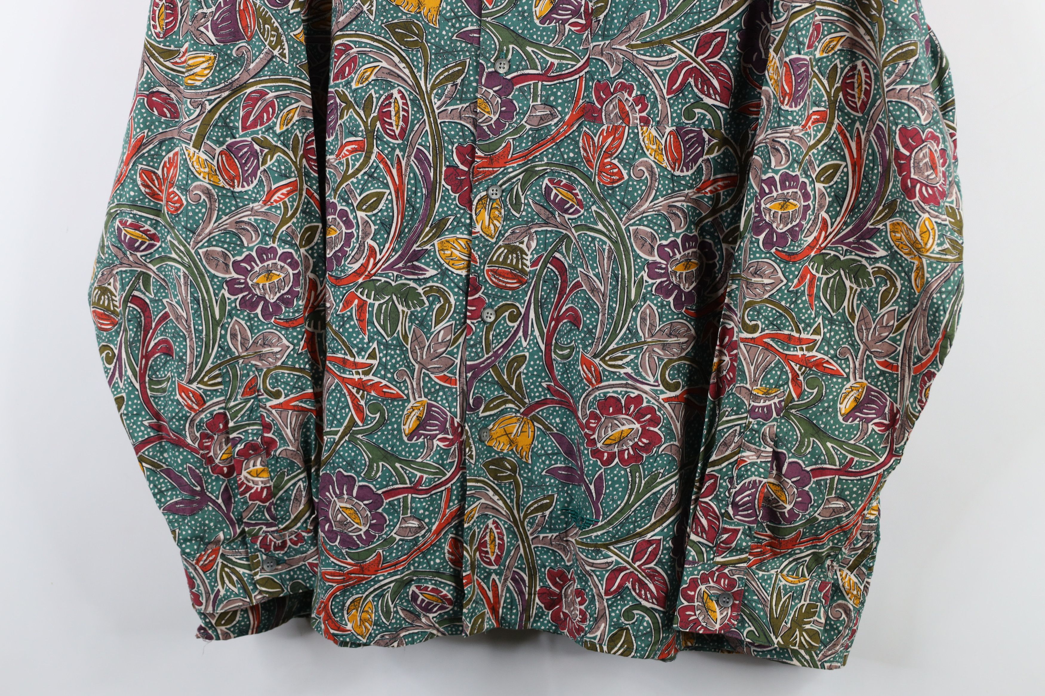 Vintage Vintage 90s Streetwear Tapestry All Over Print Button Shirt Size US XL / EU 56 / 4 - 3 Thumbnail