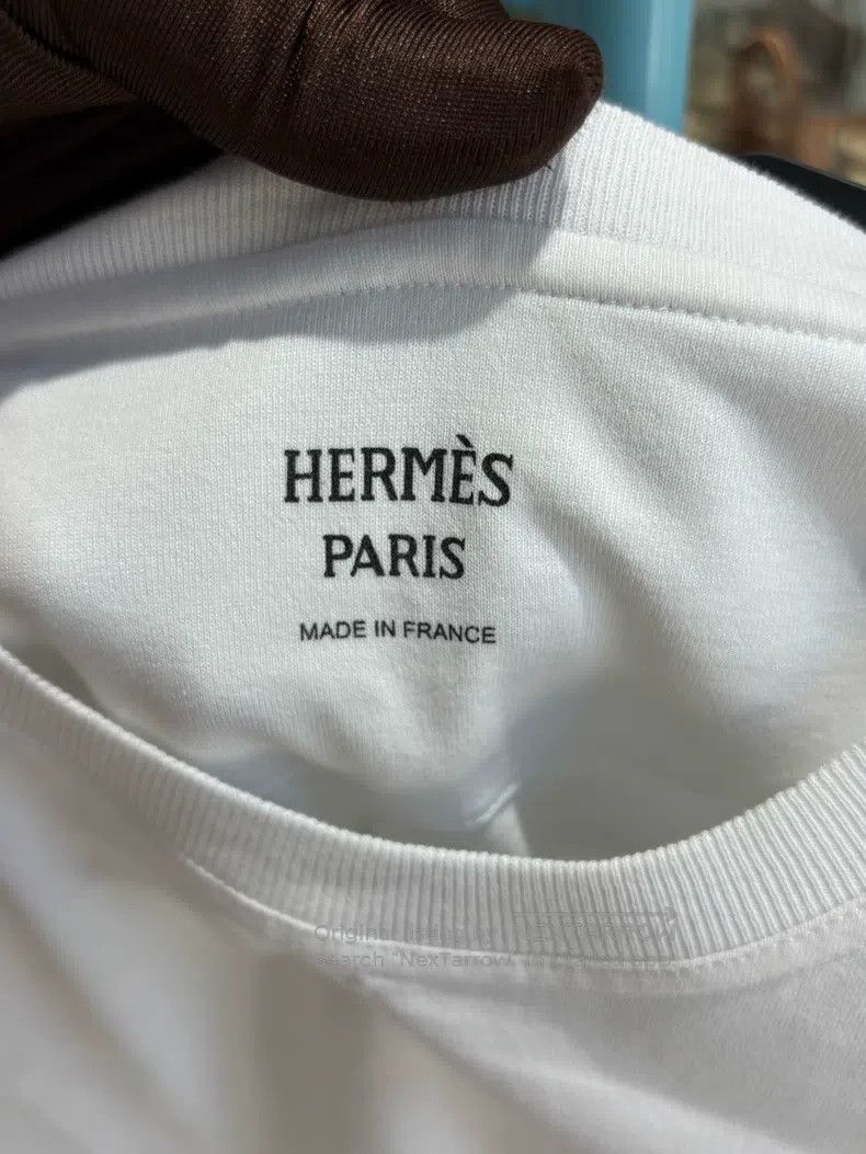 Hermes Hermes Classic straight-cut T-shirt dress Size XXS / US 00 / IT 34 - 4 Thumbnail