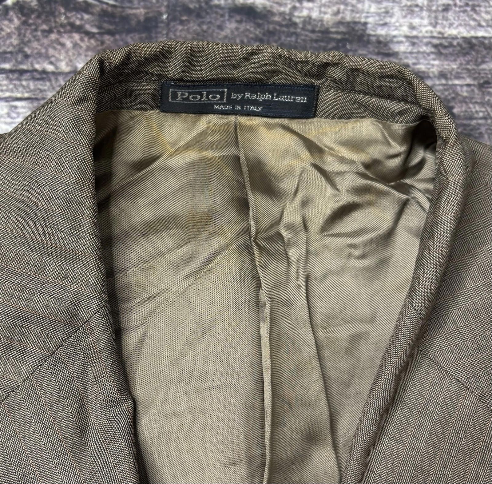 Polo Ralph Lauren Polo Ralph Lauren Blazer 44R Blue Label Extrafine Wool Size 44R - 6 Thumbnail