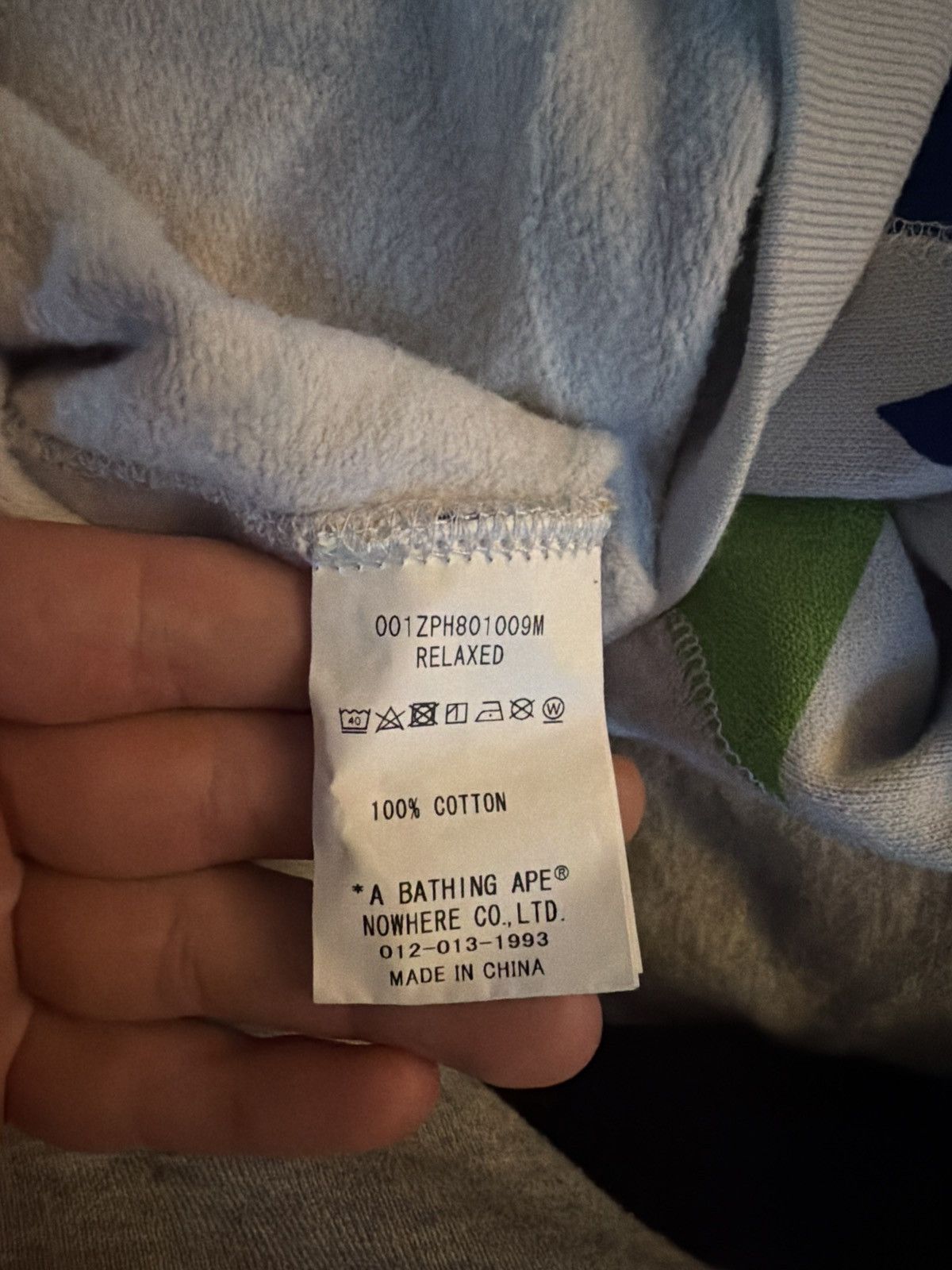 Bape BAPE All-Over Star Full-Zip Hoodie — White, Large Size US L / EU 52-54 / 3 - 4 Thumbnail