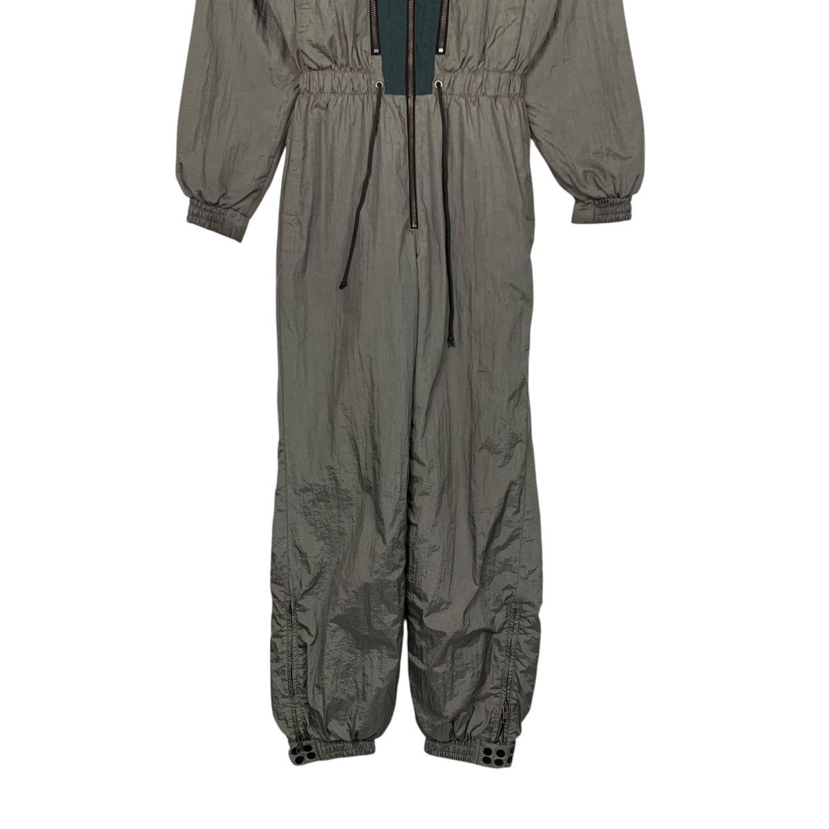 Japanese Brand ANZI BESSON Hoodied Jumpsuit Coverall Size M #1676-C74 Size US 26 / EU 42 - 8 Thumbnail