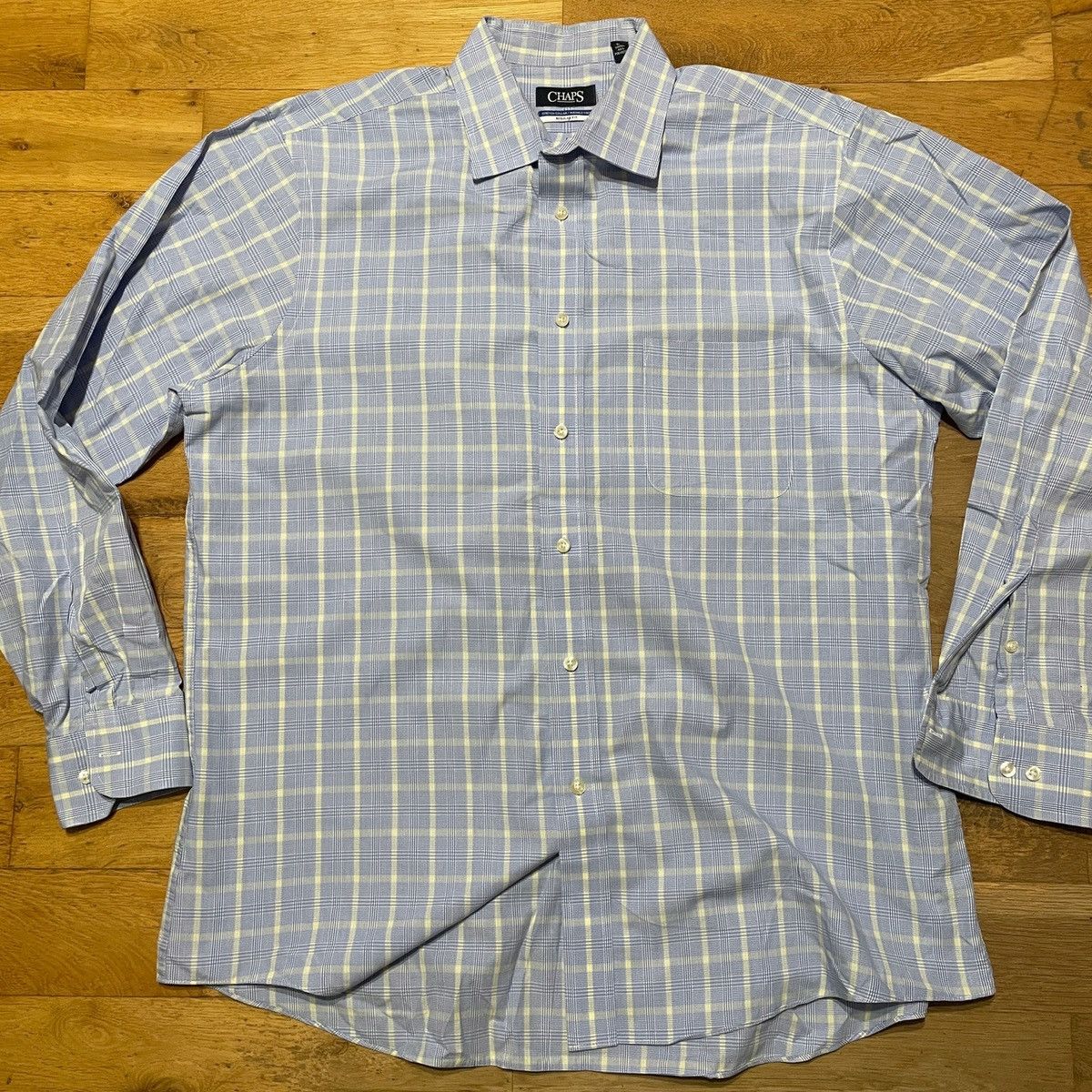 Chaps × Designer Chaps mens elegant plated shirt size 2 XL Size US XXL / EU 58 / 5 - 1 Thumbnail