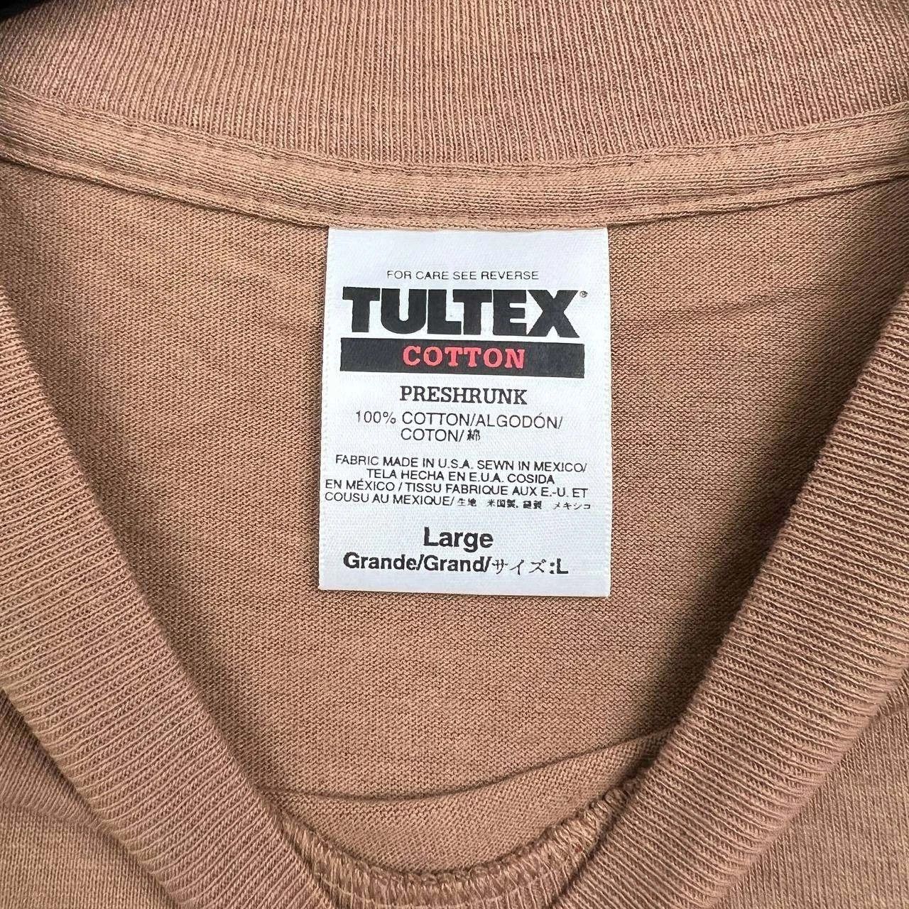Tultex Vintage Flysurf Shirt Men Short Sleeve Crew Neck L Cotton Size US L / EU 52-54 / 3 - 7 Thumbnail