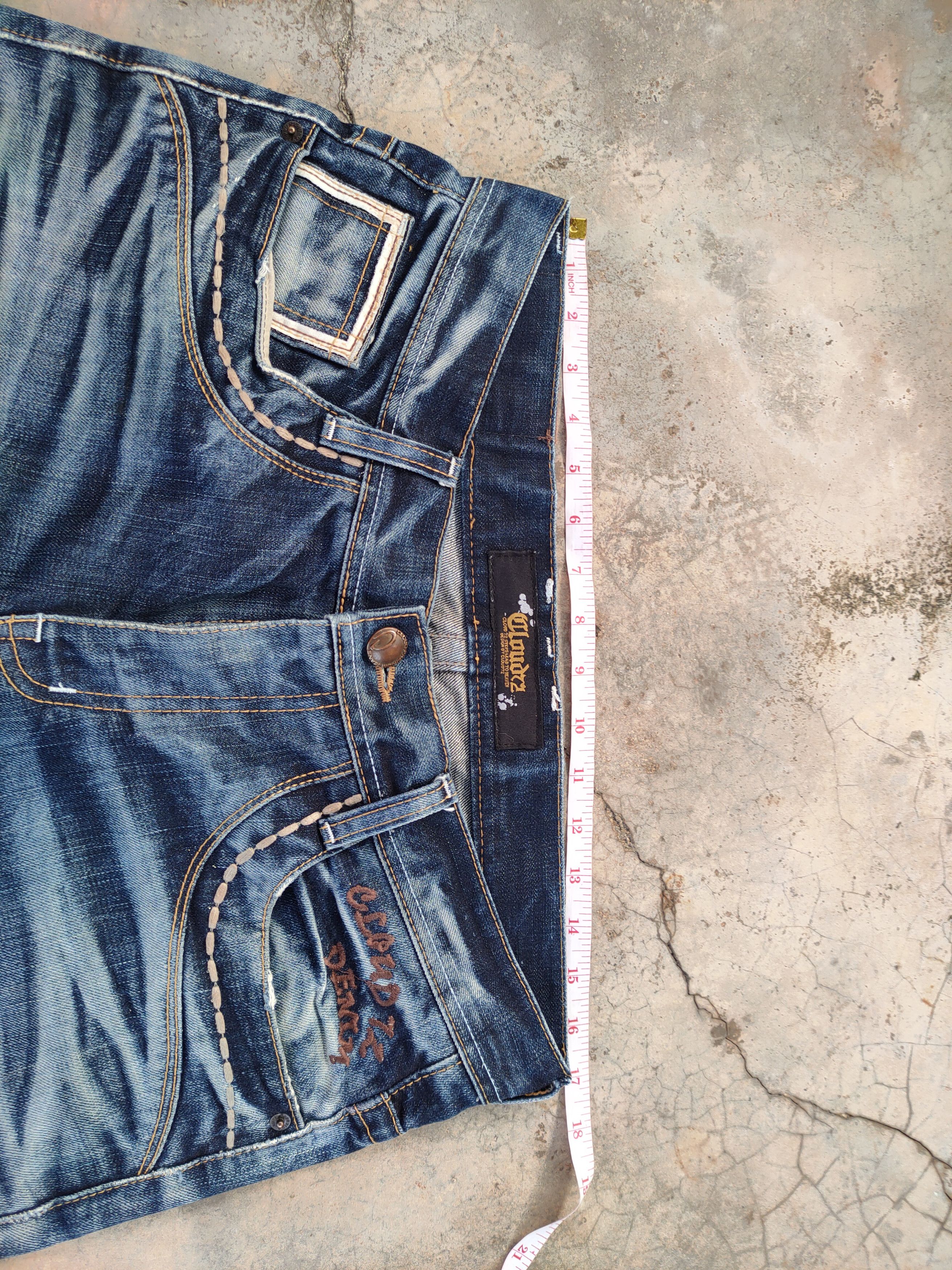 Japanese Brand VINTAGE JAPANESE FADED DISTRESSED JEAN PANTS Size US 34 / EU 50 - 5 Thumbnail