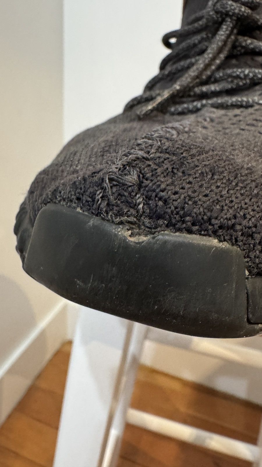 Adidas Yeezy Boost 350 V2 “Black” – Non-Reflective Size US 12.5 / EU 45-46 - 3 Thumbnail