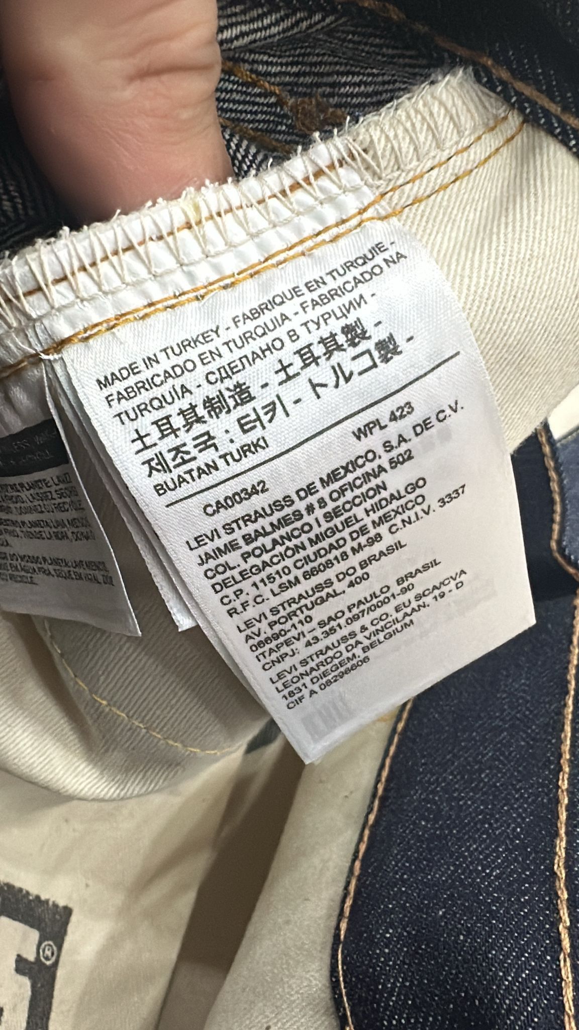 Levi's Vintage Clothing LVC Levi's Vintage Clothing 1966 501XX BigE Selvedge Jeans Size US 30 / EU 46 - 11 Thumbnail