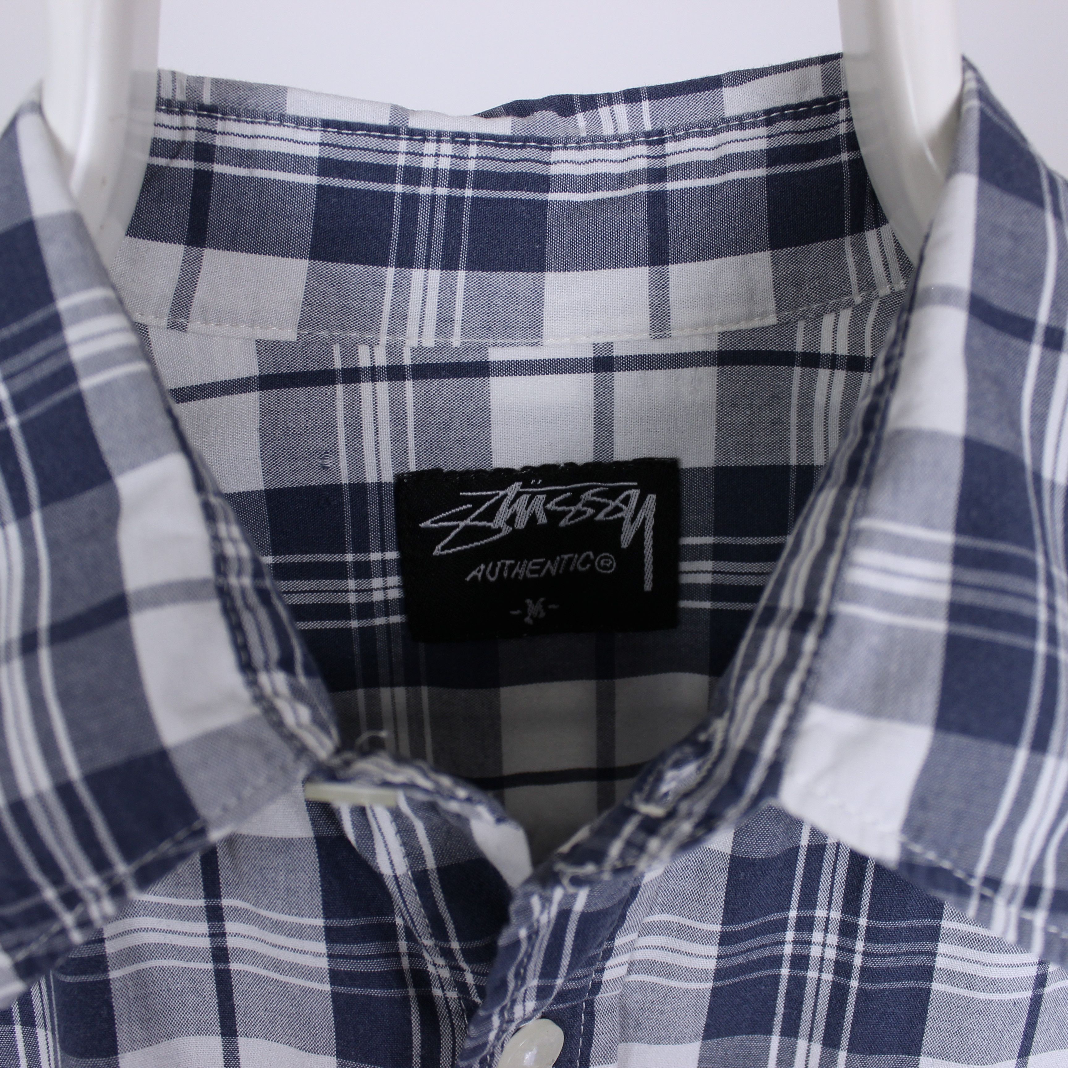 Stussy Stussy checkered shirt logo shirt men buttons ups M Size US M / EU 48-50 / 2 - 4 Thumbnail