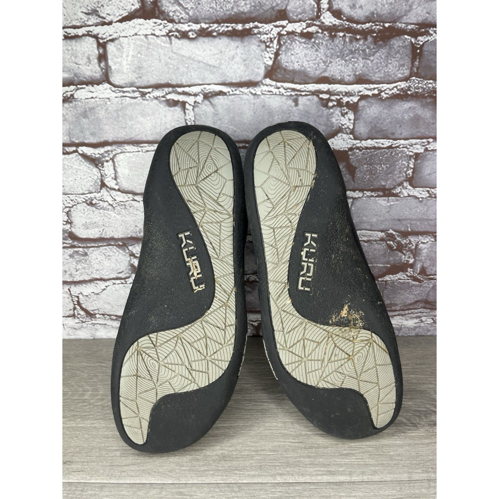Guru Kuru Kivi Black Leather 10250180 Slip On Walking Loafers Com Size US 9.5 / EU 42-43 - 19 Thumbnail