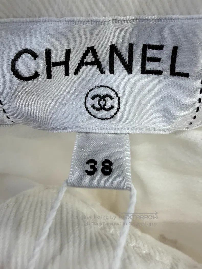 Chanel Chanel White jeans Size 25" / US 0 / IT 36 - 5 Thumbnail