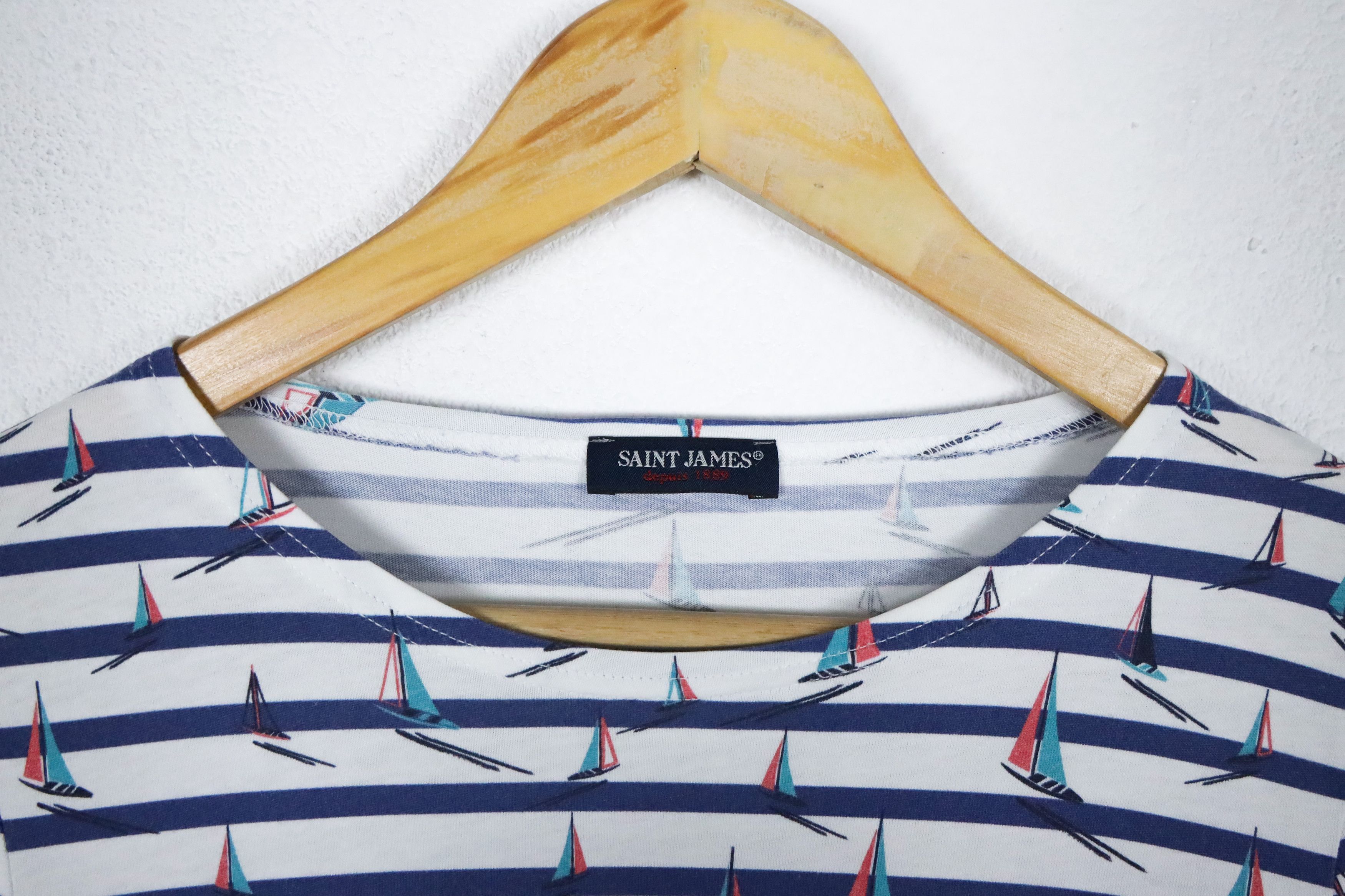 Saint James Saint James Breton Striped Marine Long Sleeve T-shirt Tee Size XS / US 0-2 / IT 36-38 - 5 Thumbnail