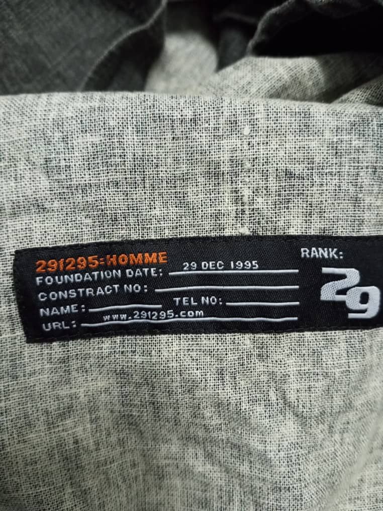 Japanese Brand Rare 🔴 291295 = Homme Button Up Shell Linen Jacket Size US L / EU 52-54 / 3 - 6 Thumbnail