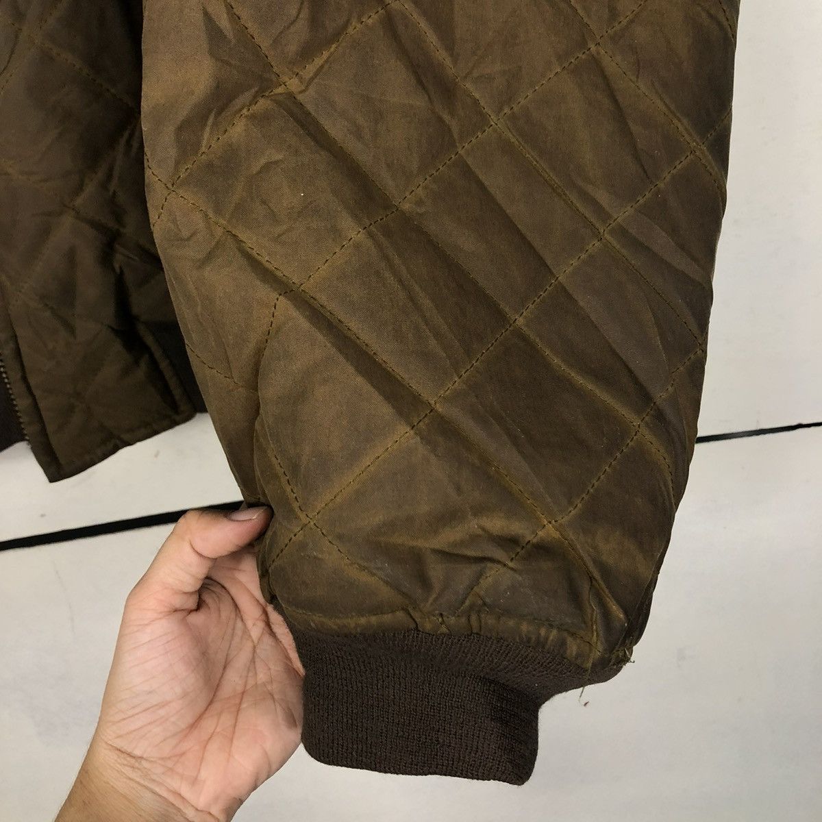 Polo Ralph Lauren 🔥VINTAGE WAX JACKET QUILTED POLO RALPH LAUREN BLANKET TARTAN Size US XL / EU 56 / 4 - 13 Thumbnail