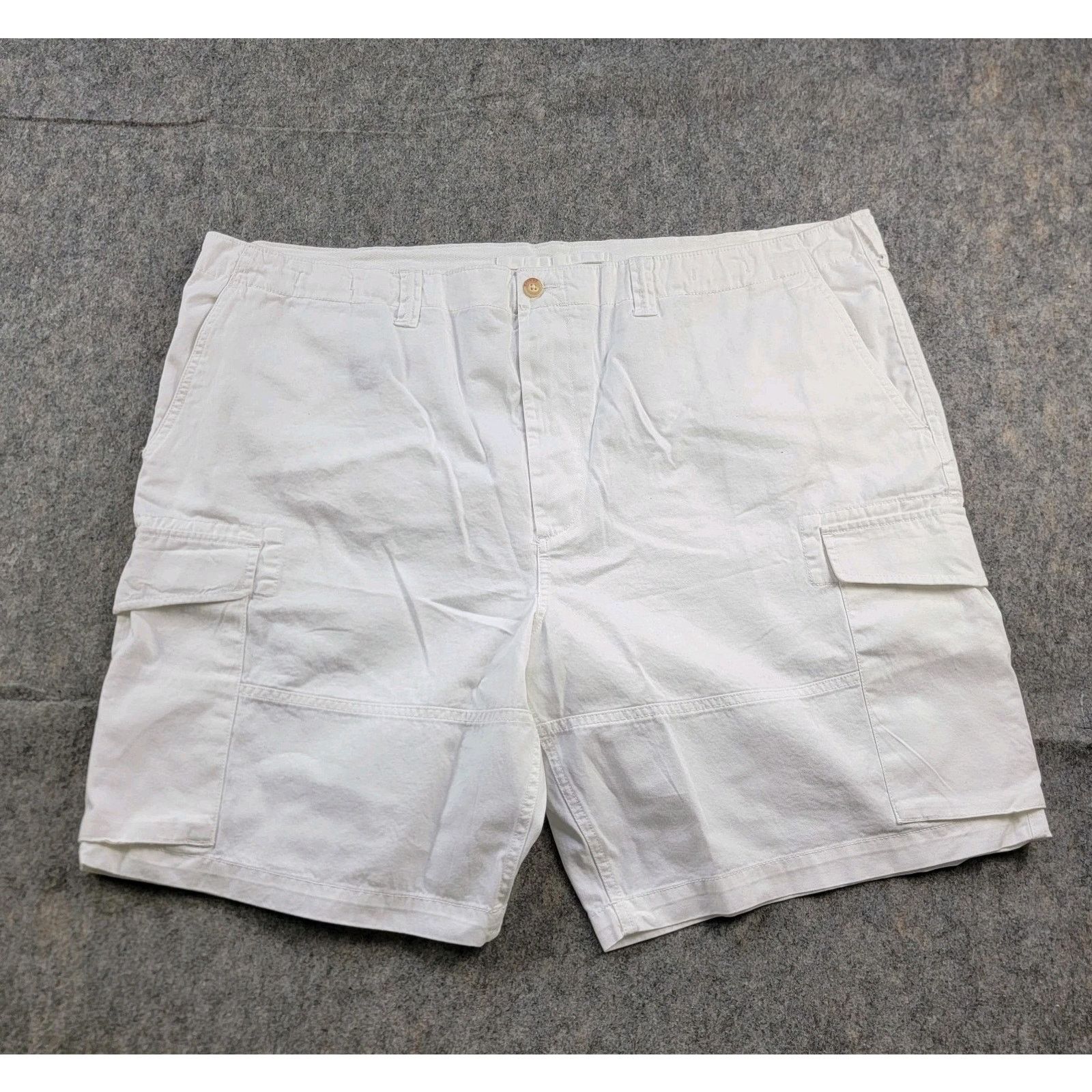 Polo Ralph Lauren Polo Ralph Lauren White Relaxed Fit Cargo Shorts 48 Size US 44 / EU 60 - 2 Thumbnail