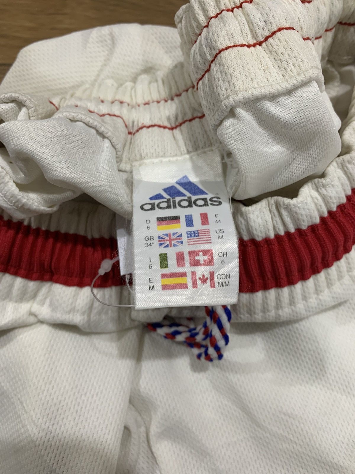 Adidas Vintage short pants France 1998 - 2000 Size US 35 - 7 Thumbnail