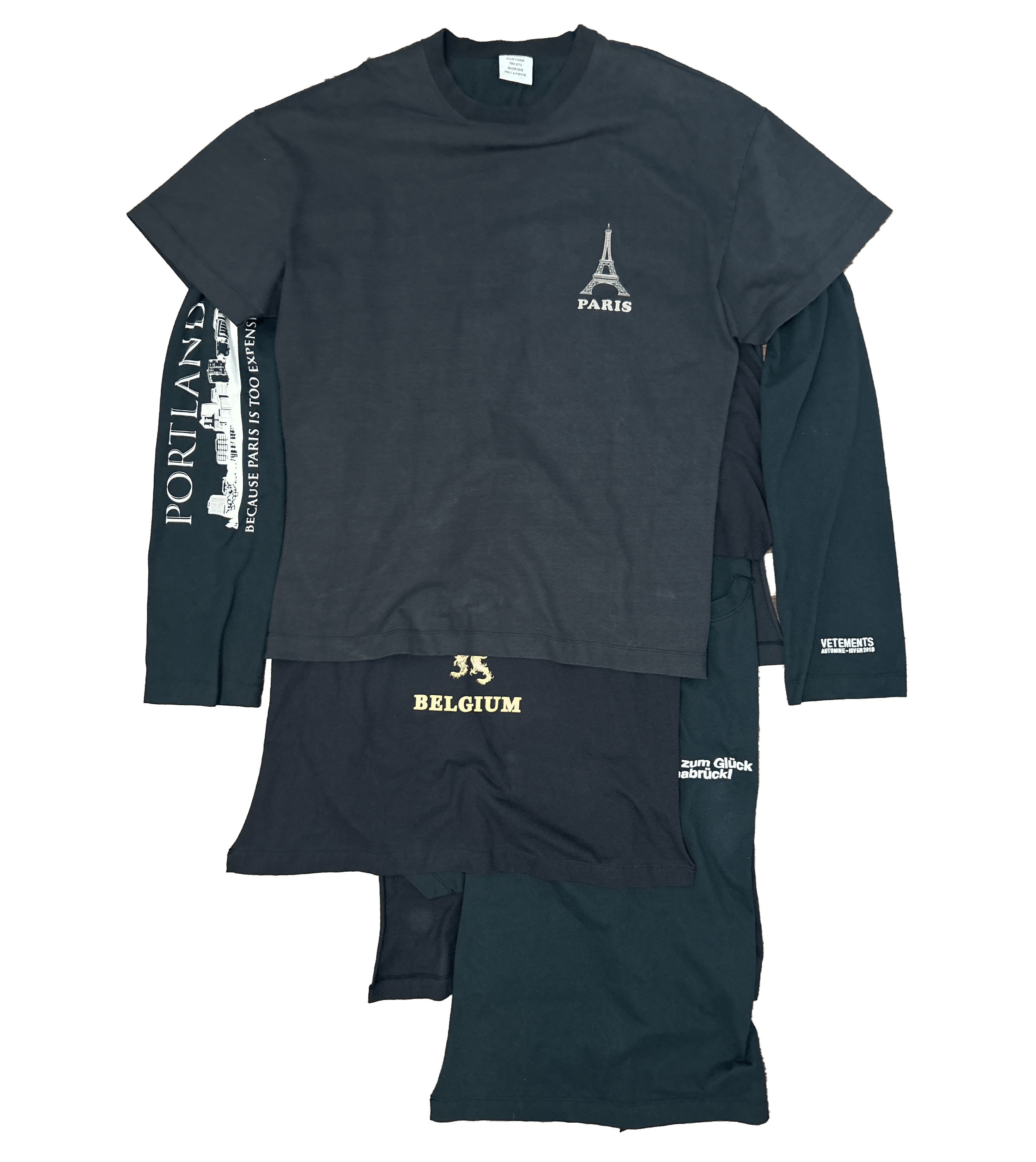 Vetements Vetements Skull Layered T-shirt | Grailed