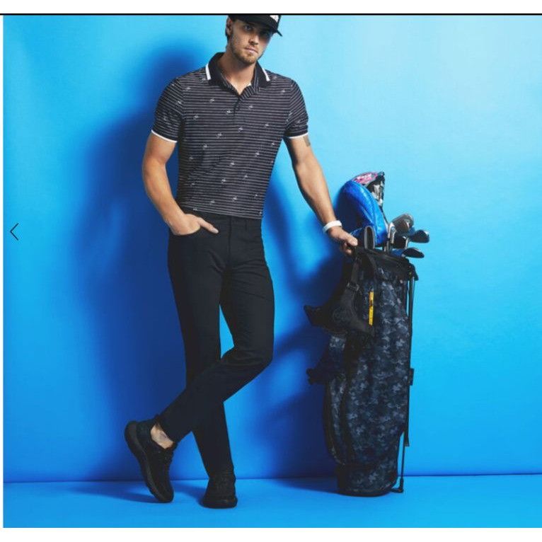 image of Gfore G/fore Tour 5 Pocket 4-Way Stretch Pant Mens Pants - NWT Siz in Black (Size 30)