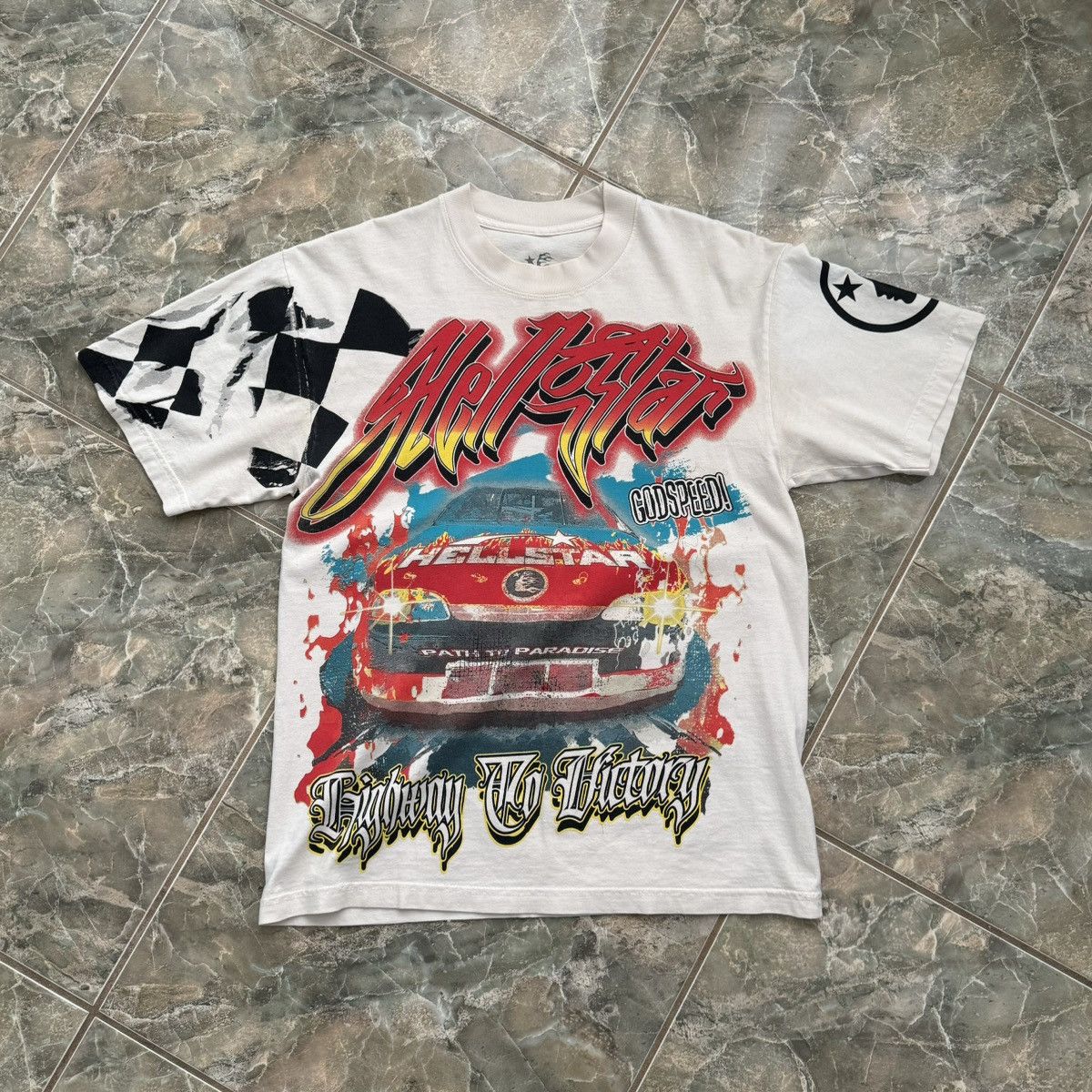 HELLSTAR Hellstar Highway to victory T shirt Size US M / EU 48-50 / 2 - 1 Thumbnail
