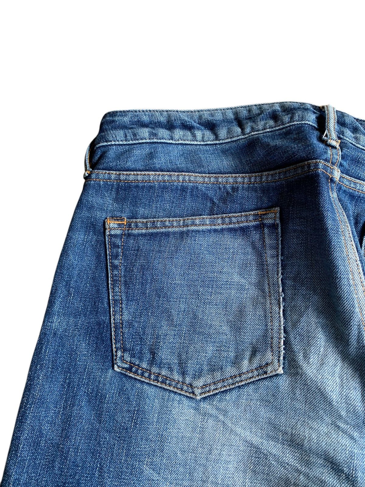Japanese Brand × Kapital × Vintage JAPAN BLUE JEANS SELVEDGE DISTRESSED DENIM Size US 33 - 13 Thumbnail