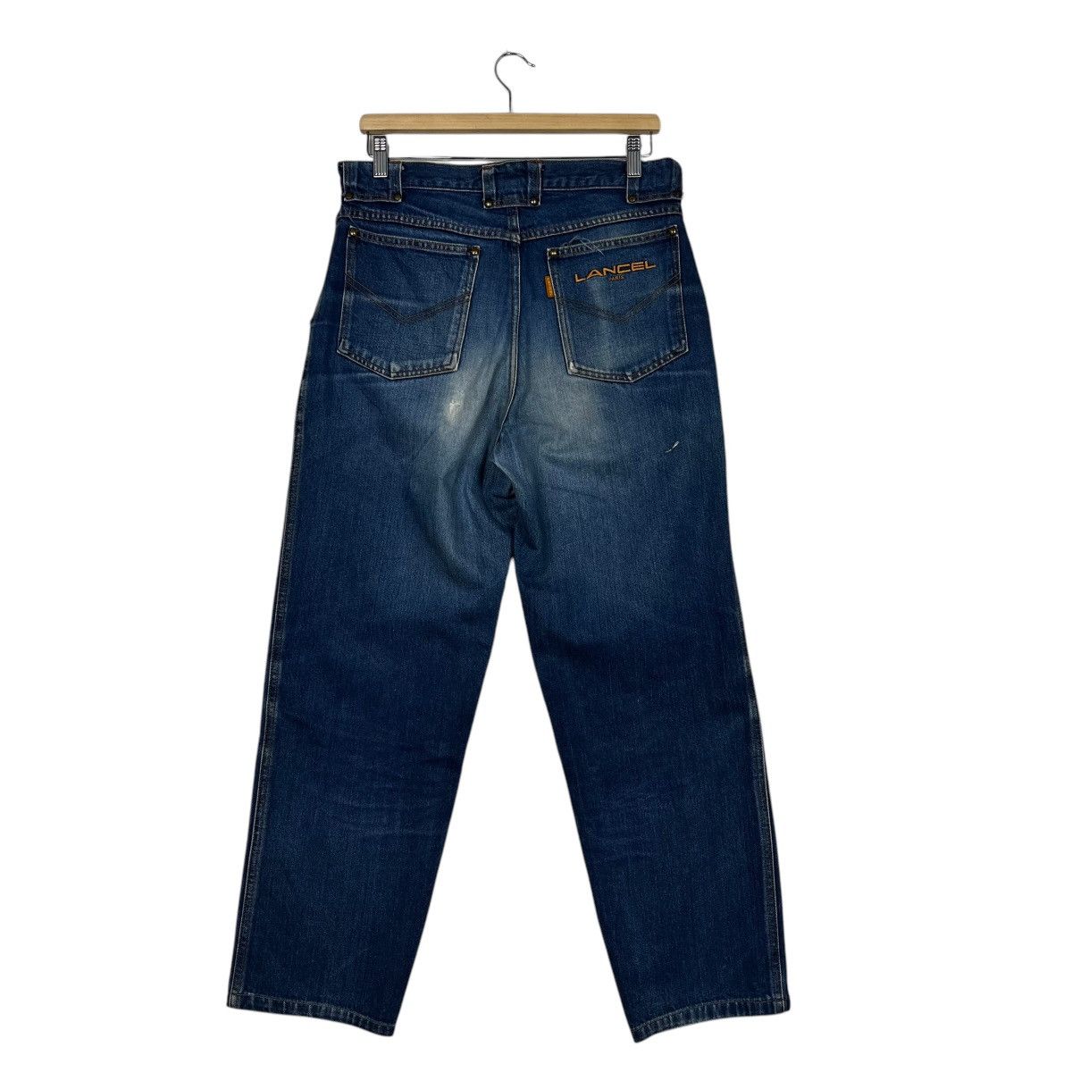 Lancel Vintage Lancel Baggy Denim Jeans Size US 32 / EU 48 - 7 Thumbnail