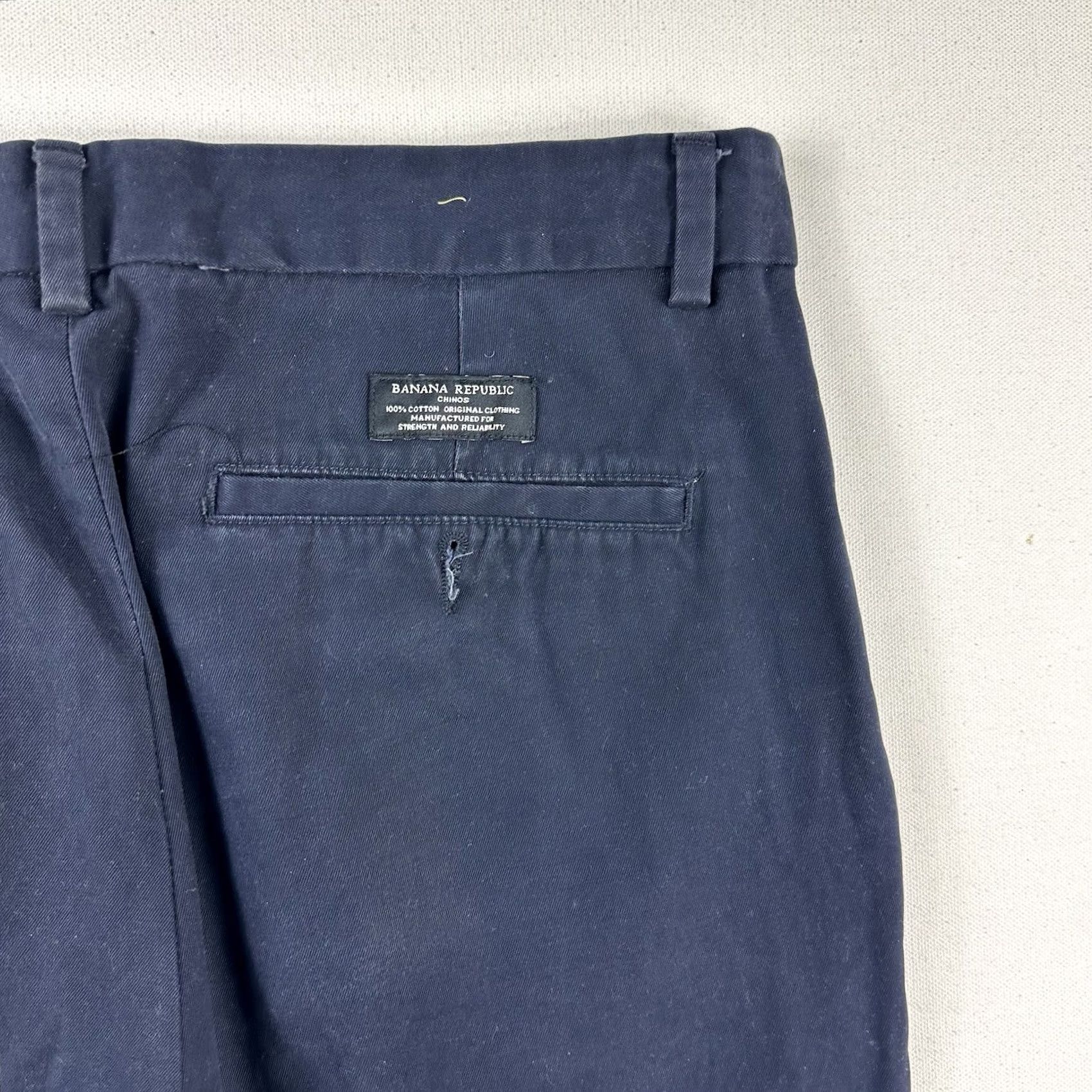 Banana Republic Banana Republic Aiden Chino Pants Navy Blue Men’s 31x32 Men Pants Navy Blue 31 32 Chino Banana Republic Aiden Size US 31 - 6 Thumbnail