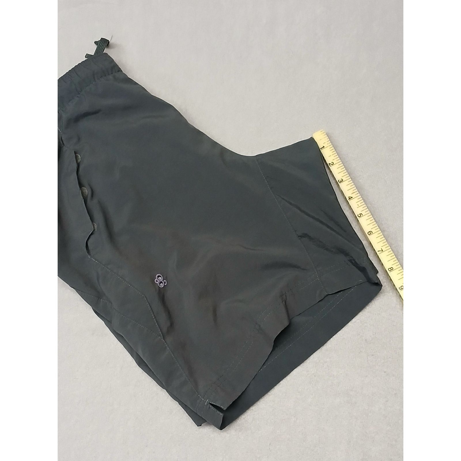 Nike Nike (M) ACG Gray Polyester Velcro Trunks Shorts Size US 28 / EU 44 - 3 Thumbnail