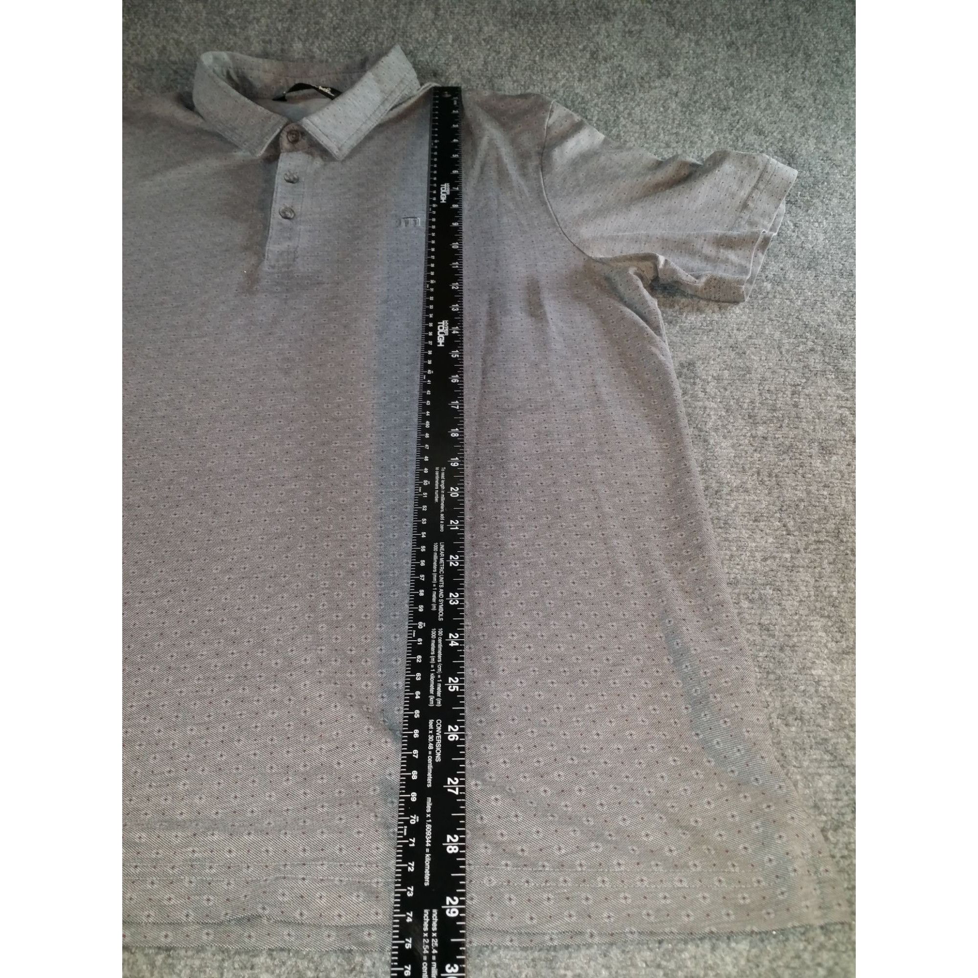 TravisMathew Travis Mathew Golf Polo Shirt Men XL Outdoors Gray Casual Sp Size US XL / EU 56 / 4 - 3 Thumbnail