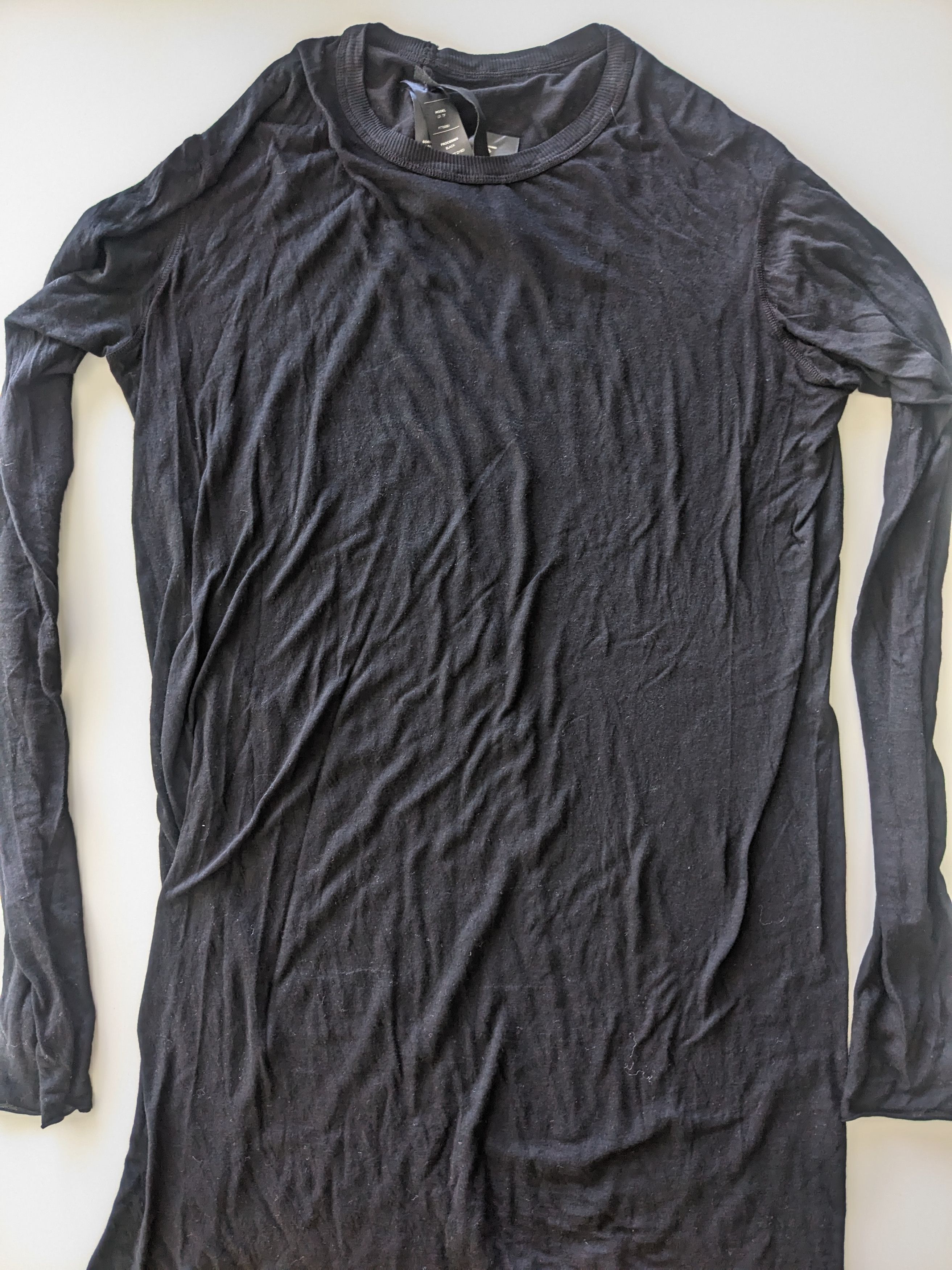 Boris Bidjan Saberi SS24 LS1,TF,FTT00001 Long Sleeve T-Shirt Size US M / EU 48-50 / 2 - 1 Thumbnail