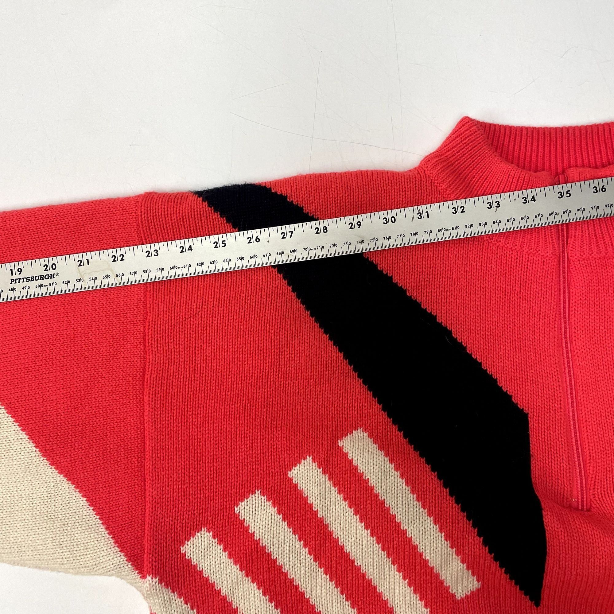Obermeyer Vtg Obermeyer Sport Pullover SKYING NEON pink orange Sweater Size US L / EU 52-54 / 3 - 9 Thumbnail