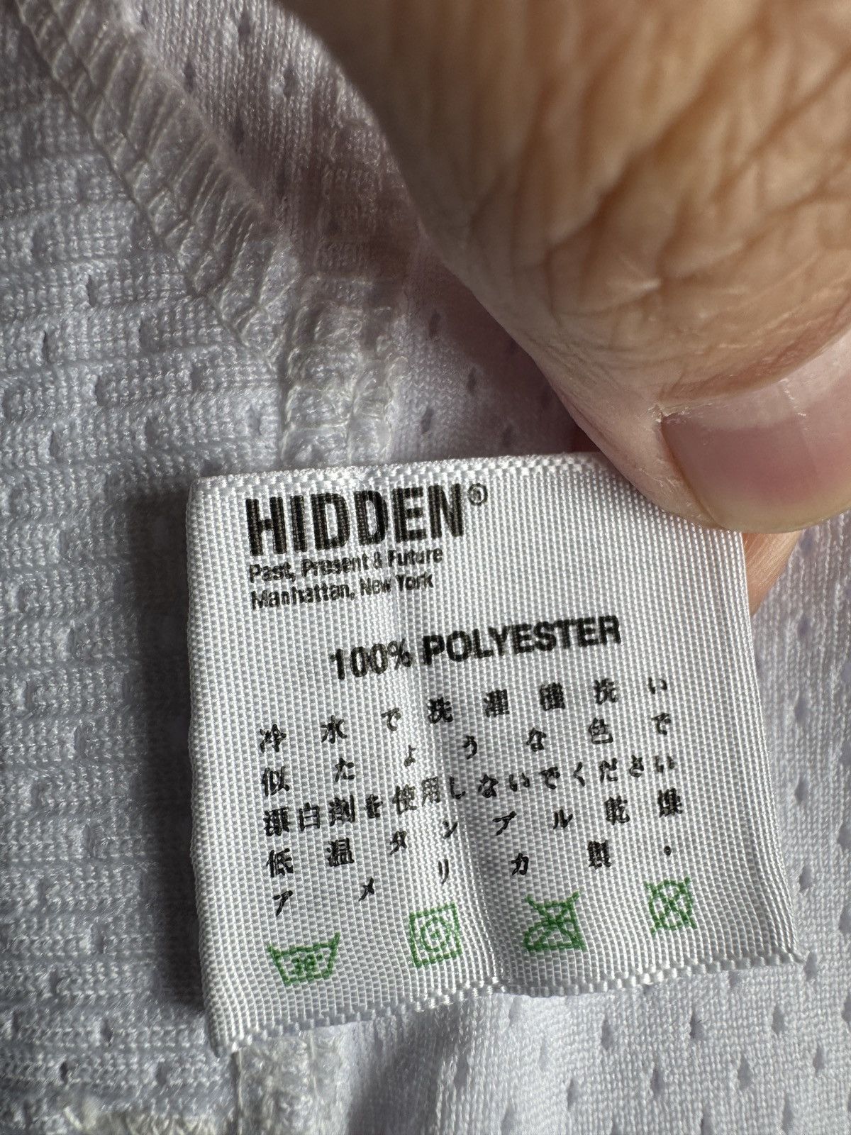 HIDDEN Hidden NY Heavyweight Mesh Shorts (White) Size US 34 / EU 50 - 6 Thumbnail
