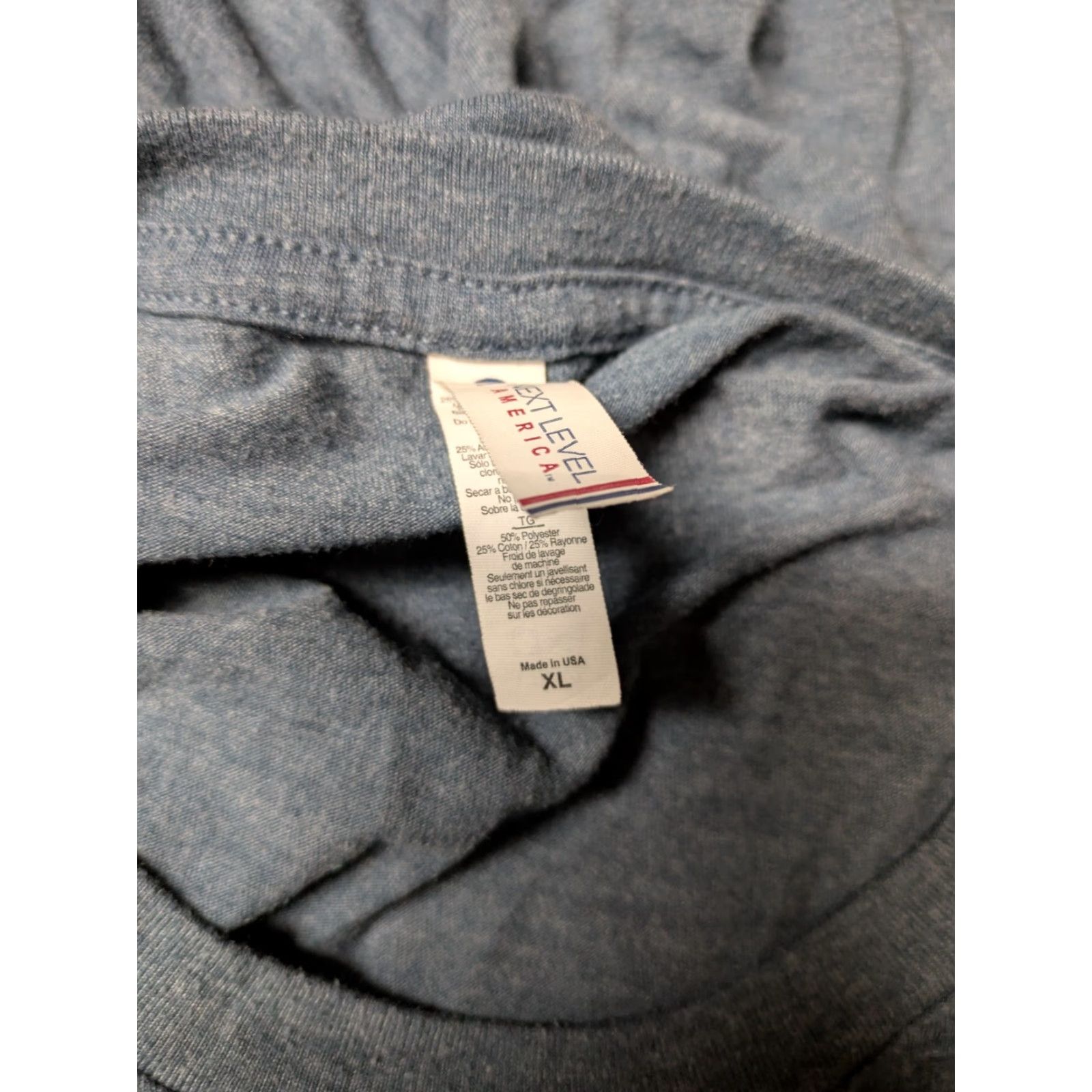 Next Level Canned Heat T-Shirt Next Level Shirt Gray XL Men Bar Beer Graphic Tee 50% Polyester 25% Cotton 25% Rayon Fall River MA Mens Size US XL / EU 56 / 4 - 5 Thumbnail