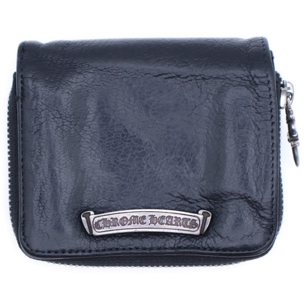 Chrome Hearts Chrome Hearts Square Zip Bill Leather Wallet Size ONE SIZE - 1 Thumbnail