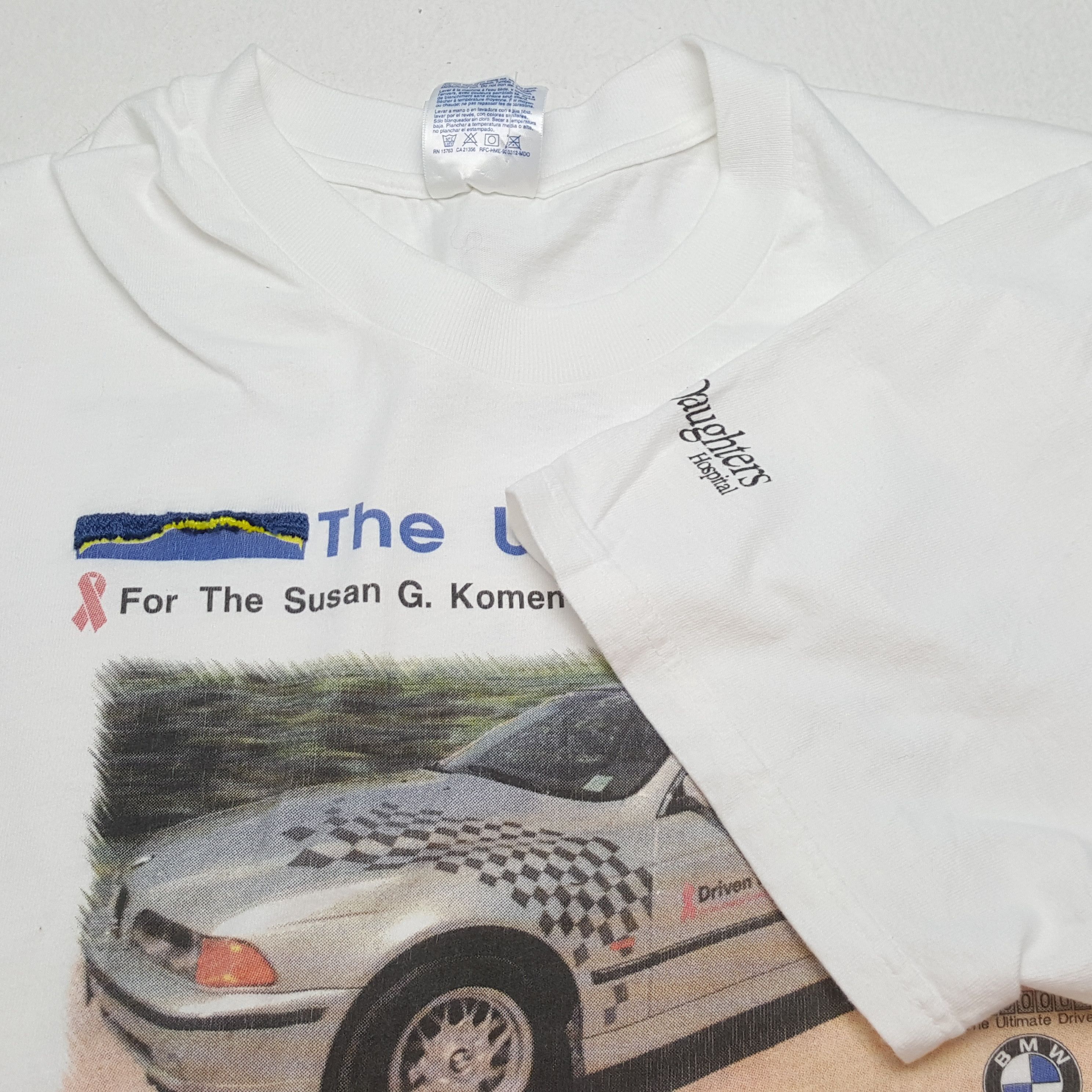 BMW × Vintage BMW GARRLYN SHELTON Promo Style Vintage Tshirt Size US L / EU 52-54 / 3 - 7 Thumbnail