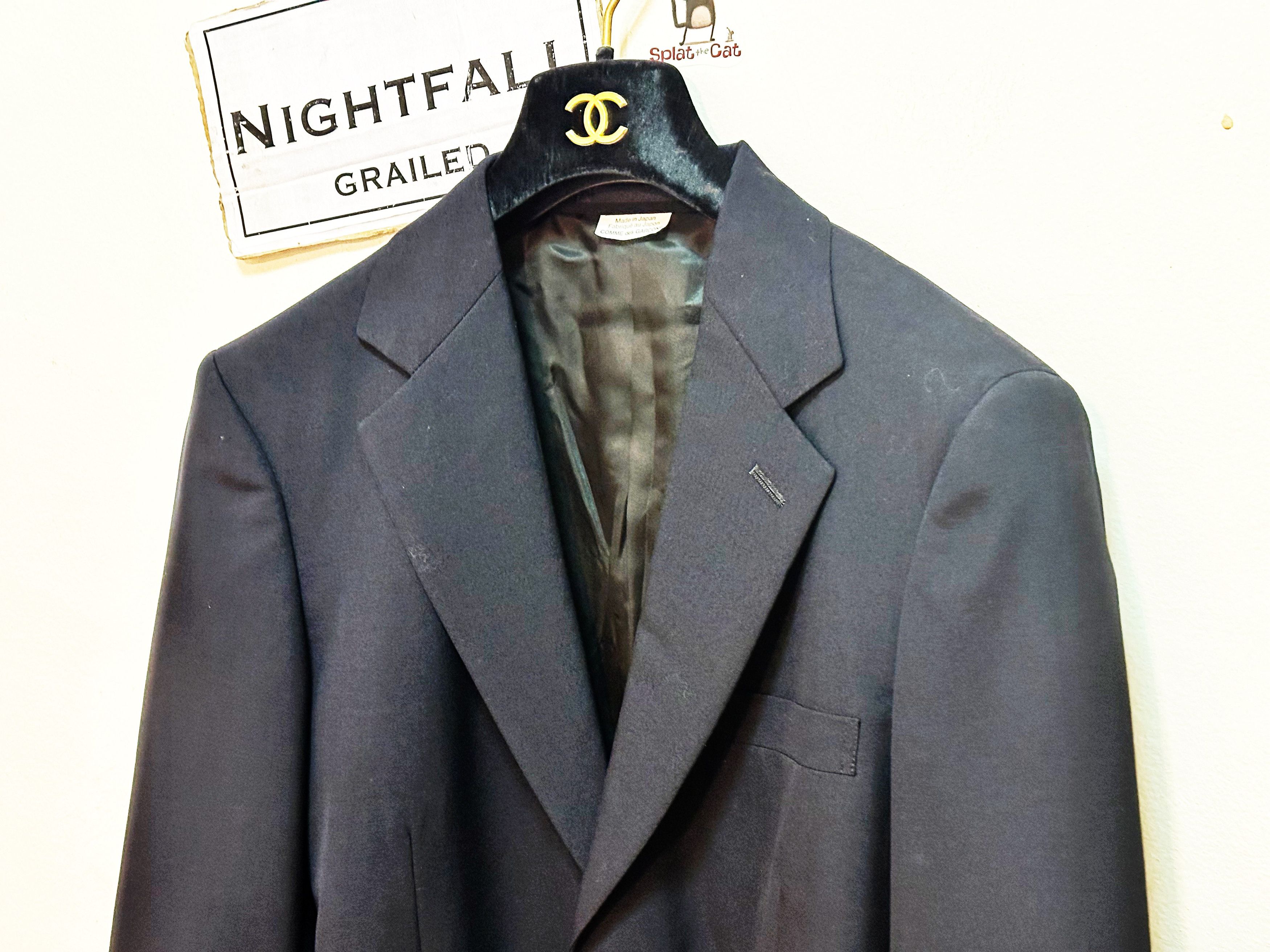 Comme des Garcons COMME des GARCONS Wool Blazer [RRP $1,255] Size 46R - 3 Thumbnail