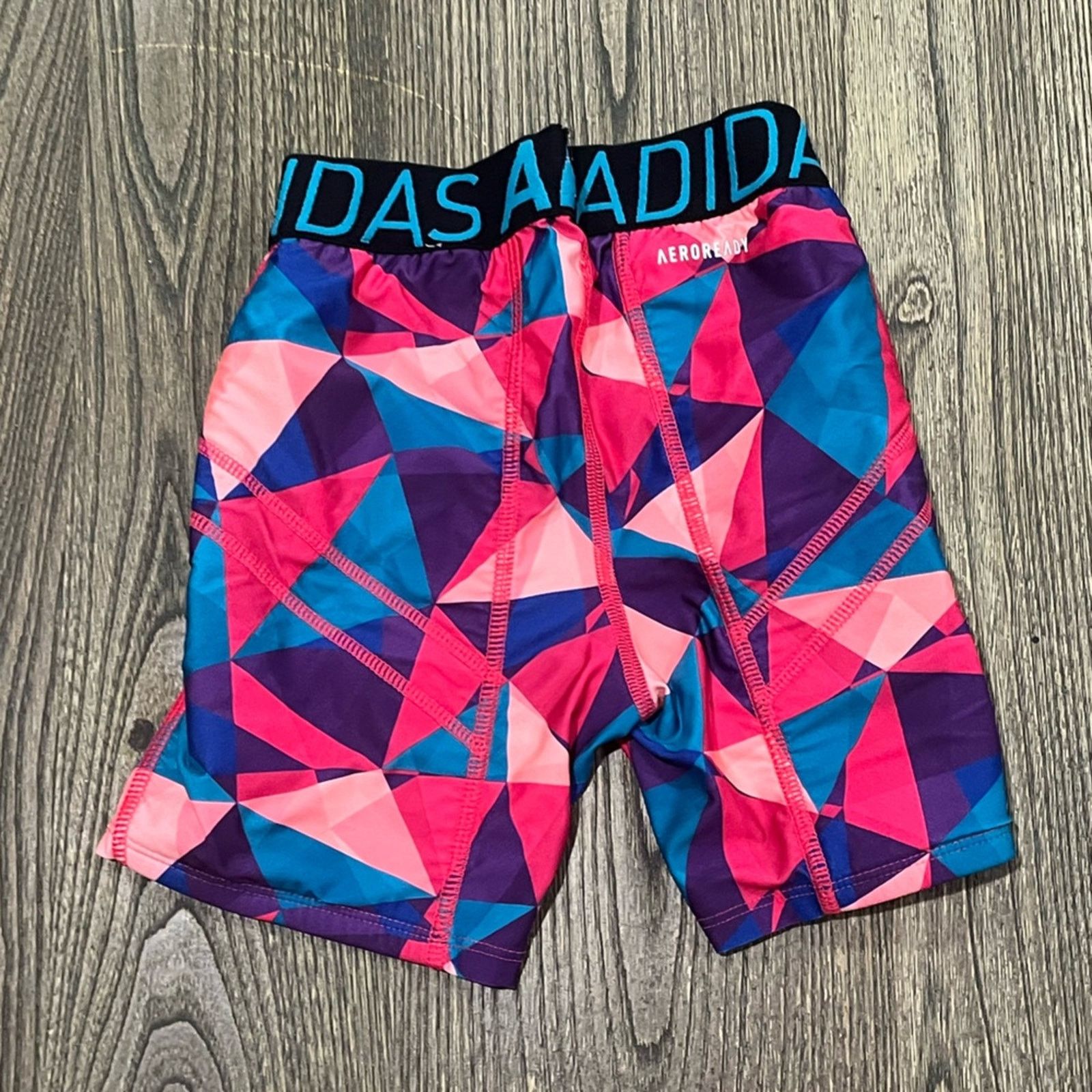 Adidas Adidas Girls Destiny Padded Aeroready Shorts Multicolor Sz S Size 30" / US 8 / IT 44 - 4 Thumbnail