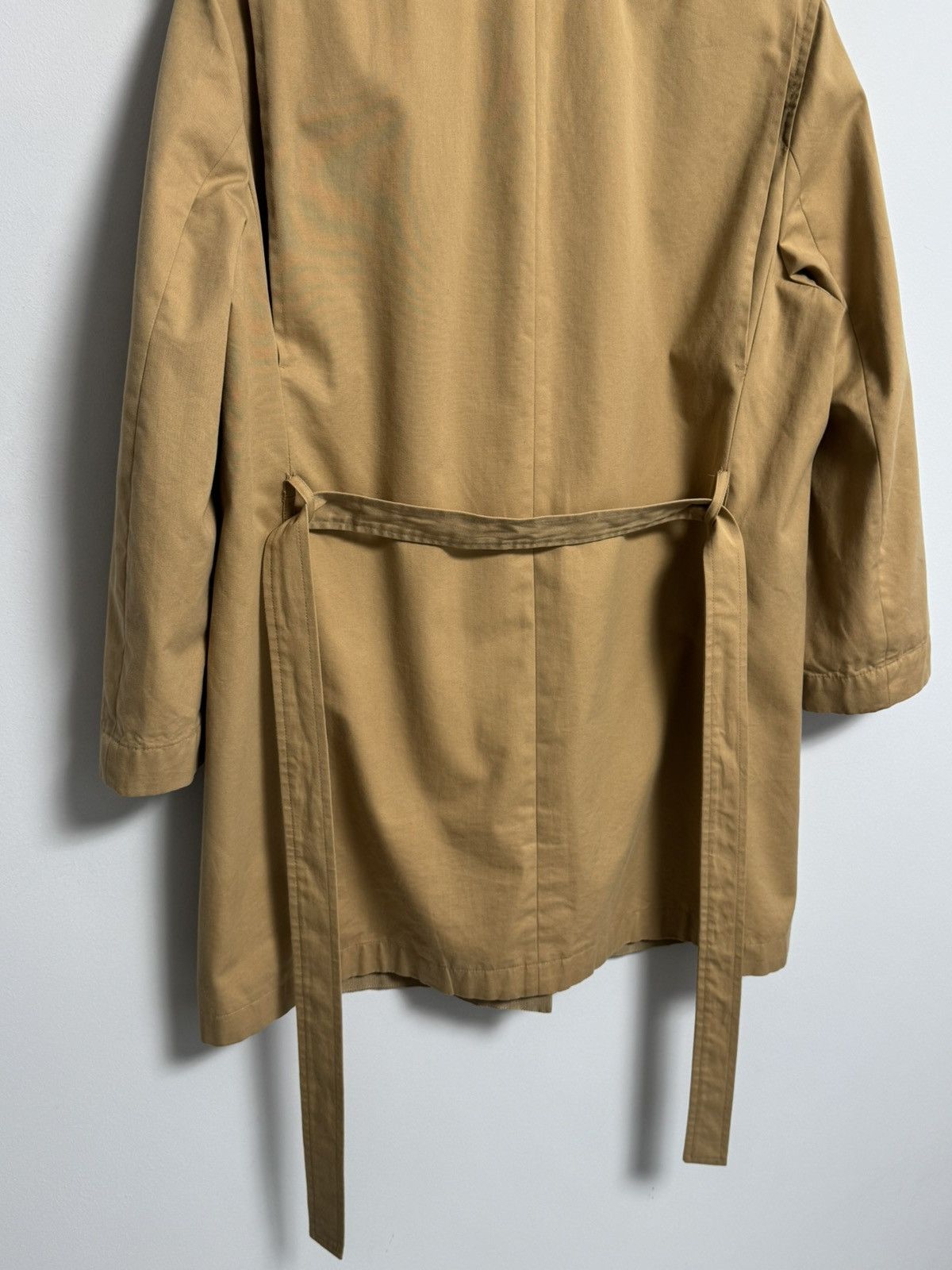Salvatore Ferragamo Vintage Salvatore Ferragamo Monogram Inside Trench Jacket Size M / US 6-8 / IT 42-44 - 15 Thumbnail