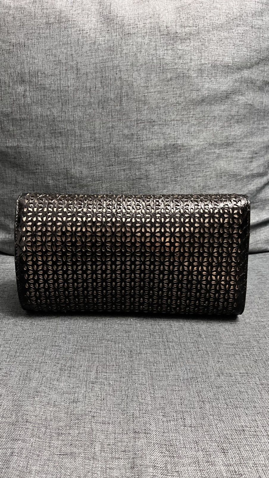 Alaia Alaia Python Laser Cut Clutch Bag Size ONE SIZE - 5 Thumbnail