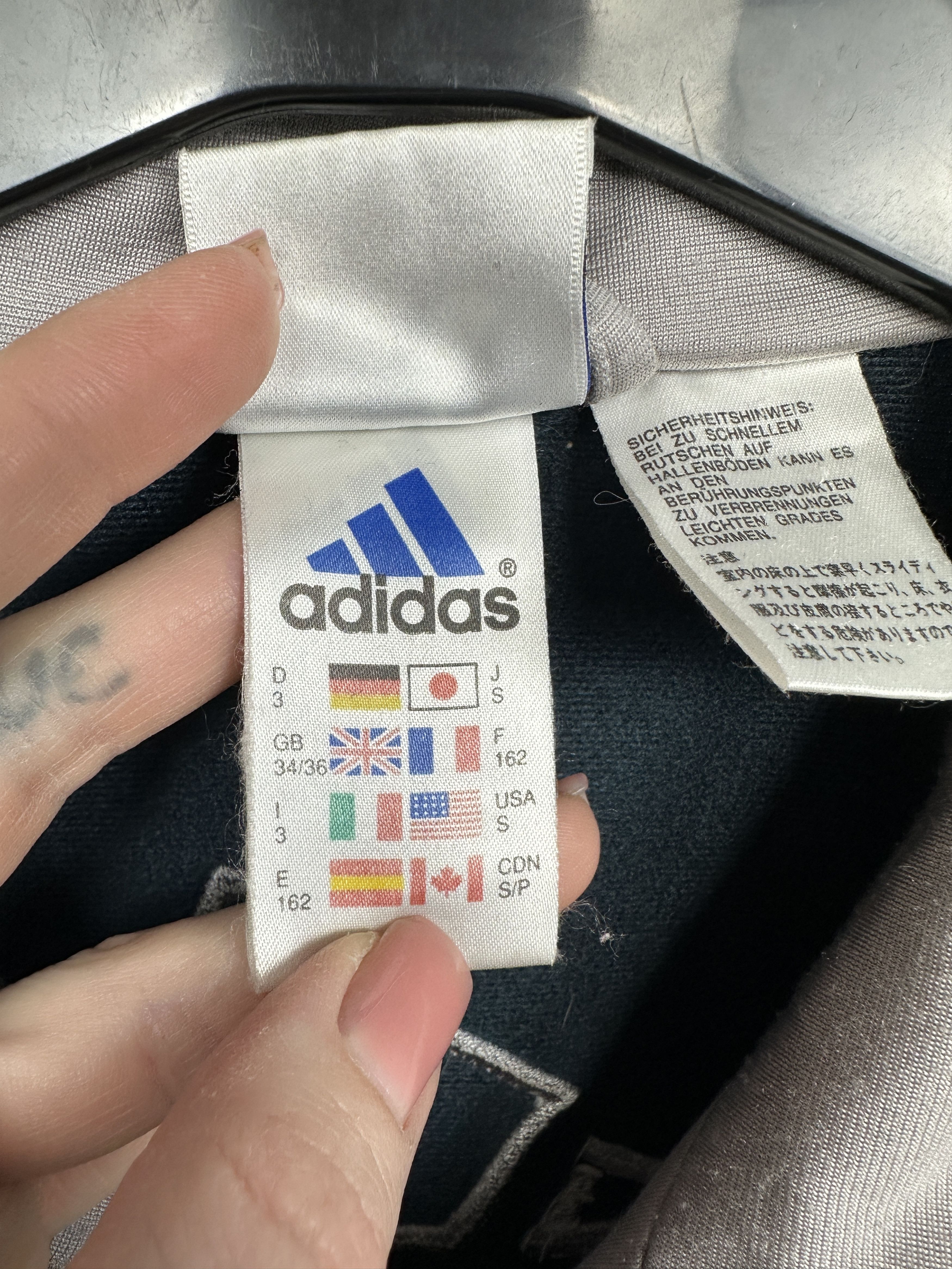 Adidas Adidas Vintage Mens Track Top Jacket Size US S / EU 44-46 / 1 - 5 Thumbnail